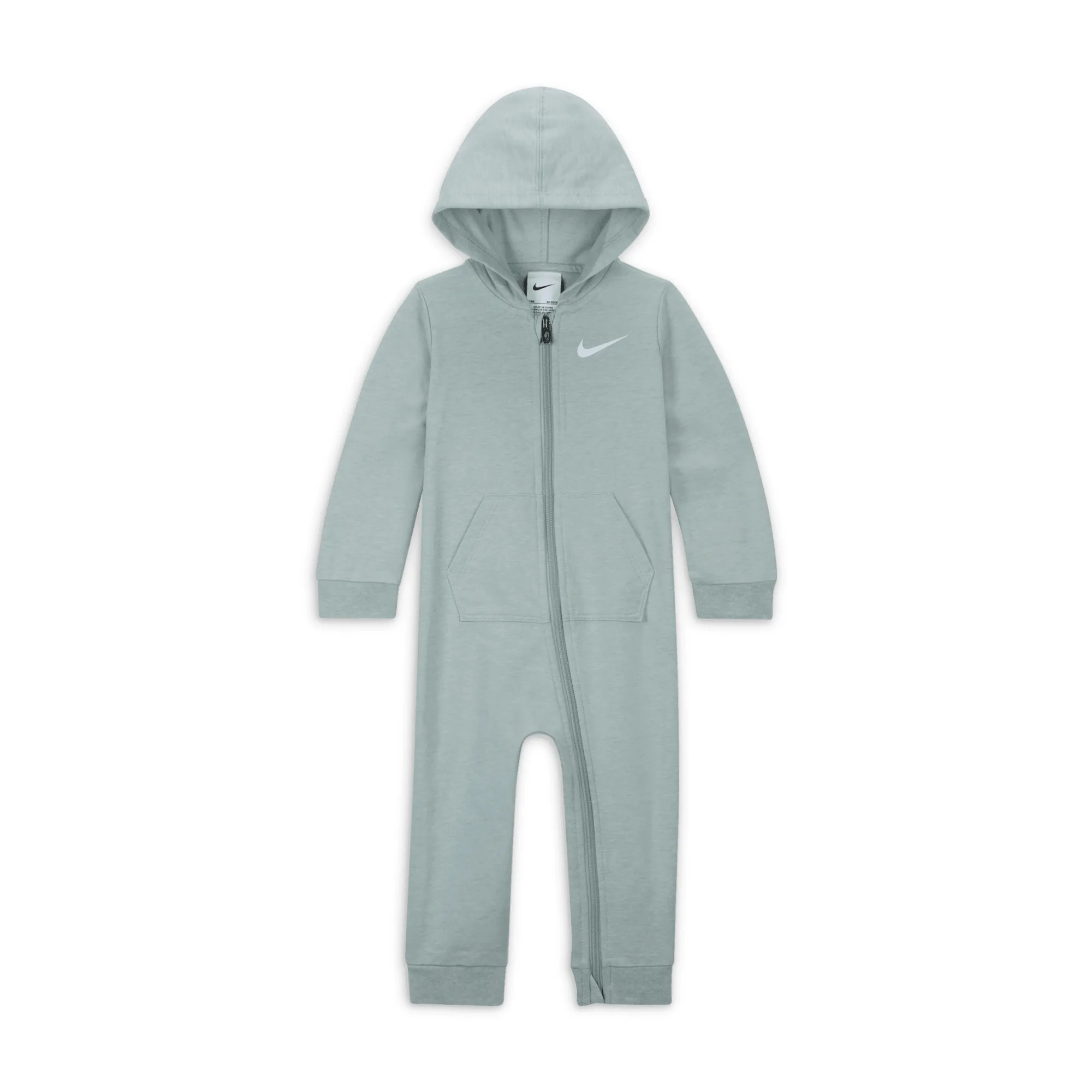 Nike Baby Essentials Baby (0–9M) Hooded Overalls - Mica Green