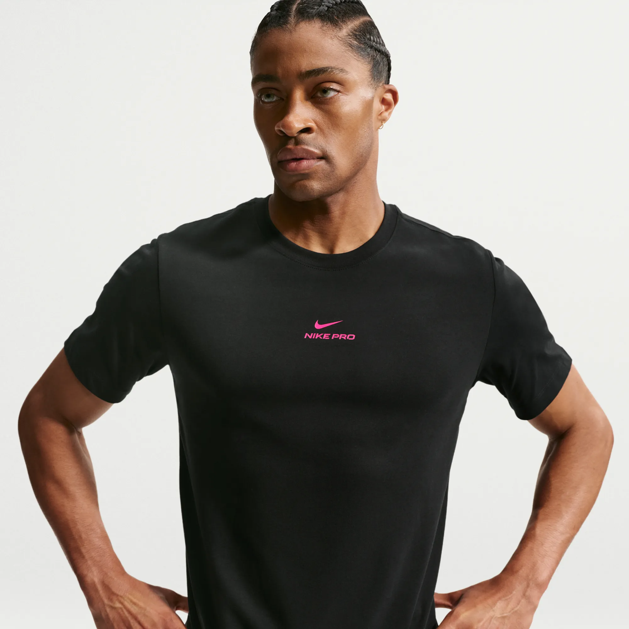 Nike Pro Men's Dri-FIT T-Shirt - Black