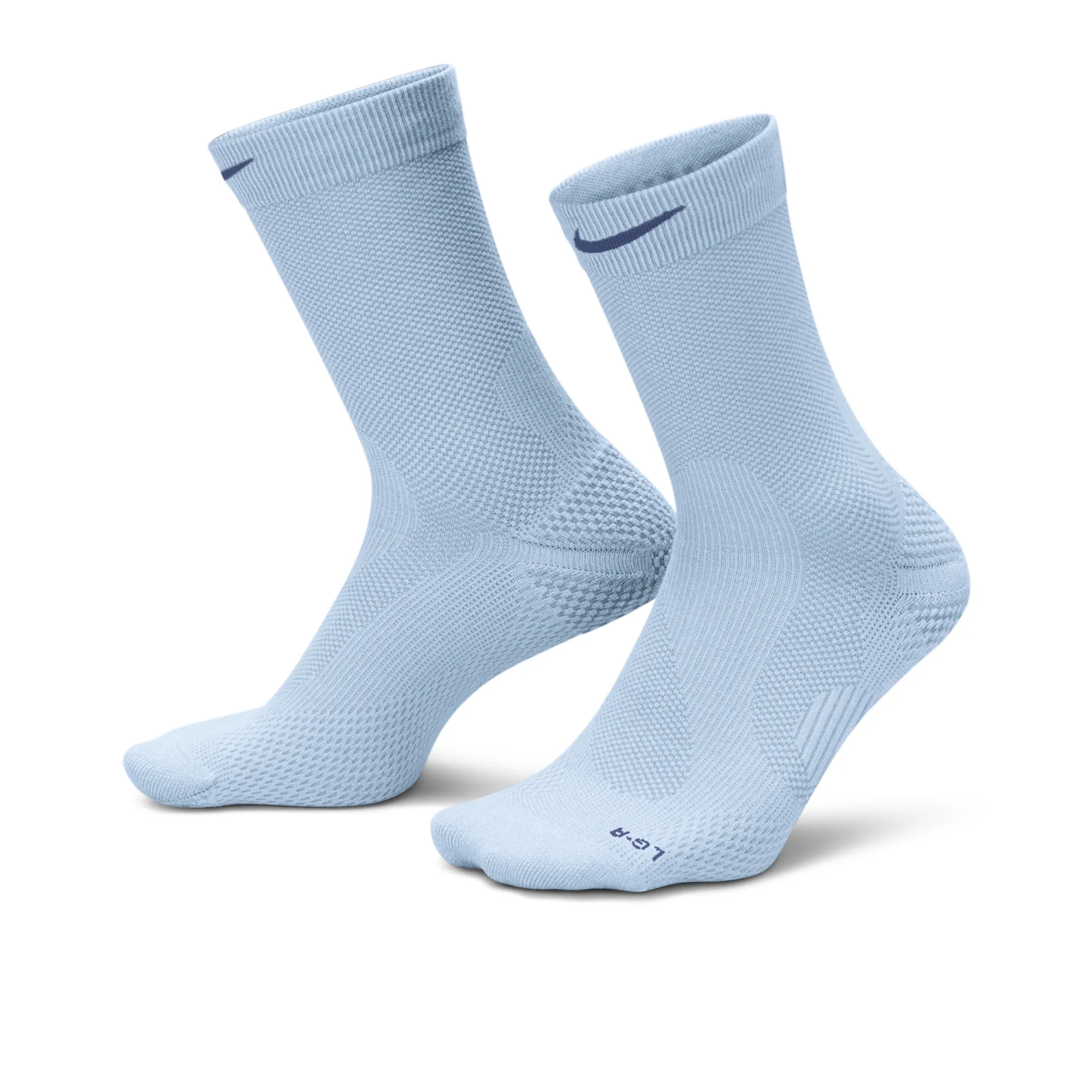 Nike Run Lightweight Running Crew Socks - Hydrogen Blue