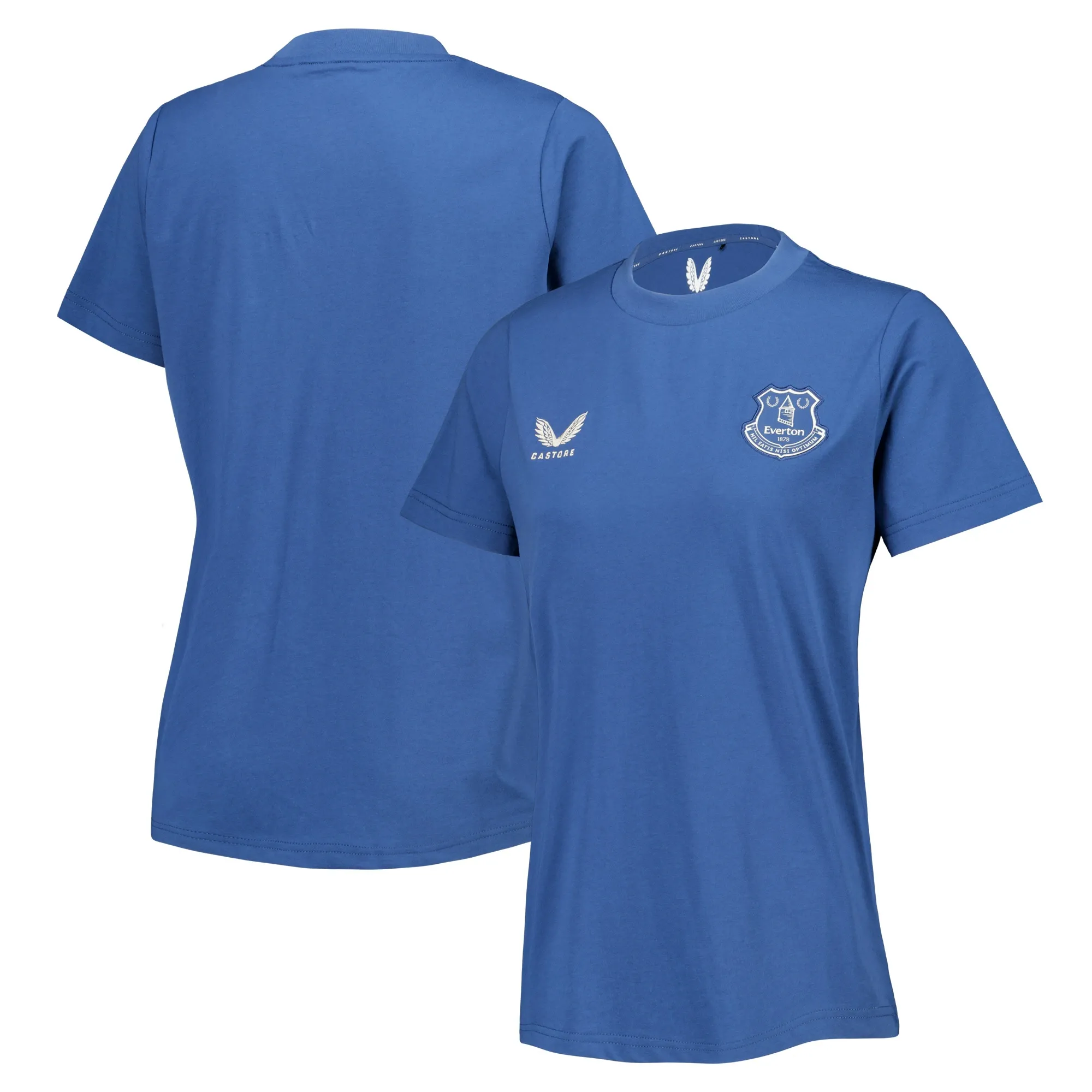 Everton Castore Off Pitch T-Shirt - Navy - Womens