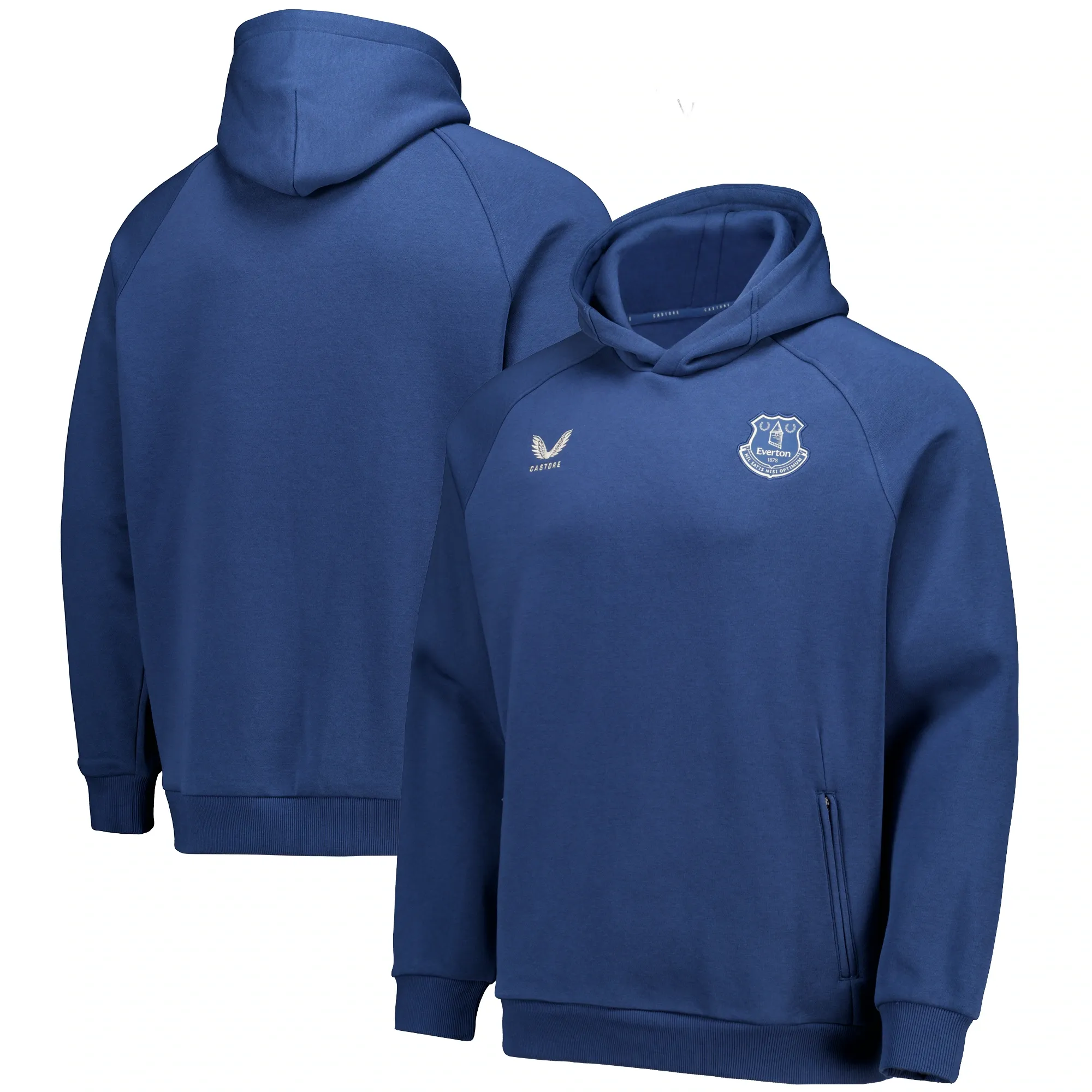 Everton Castore Off Pitch Hoodie - Navy