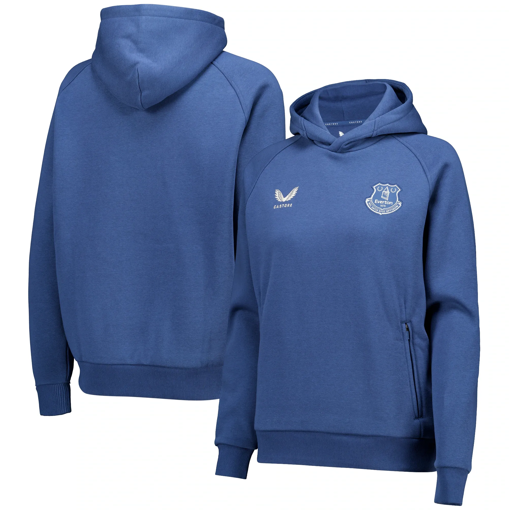 Everton Castore Off Pitch Hoodie - Navy - Womens