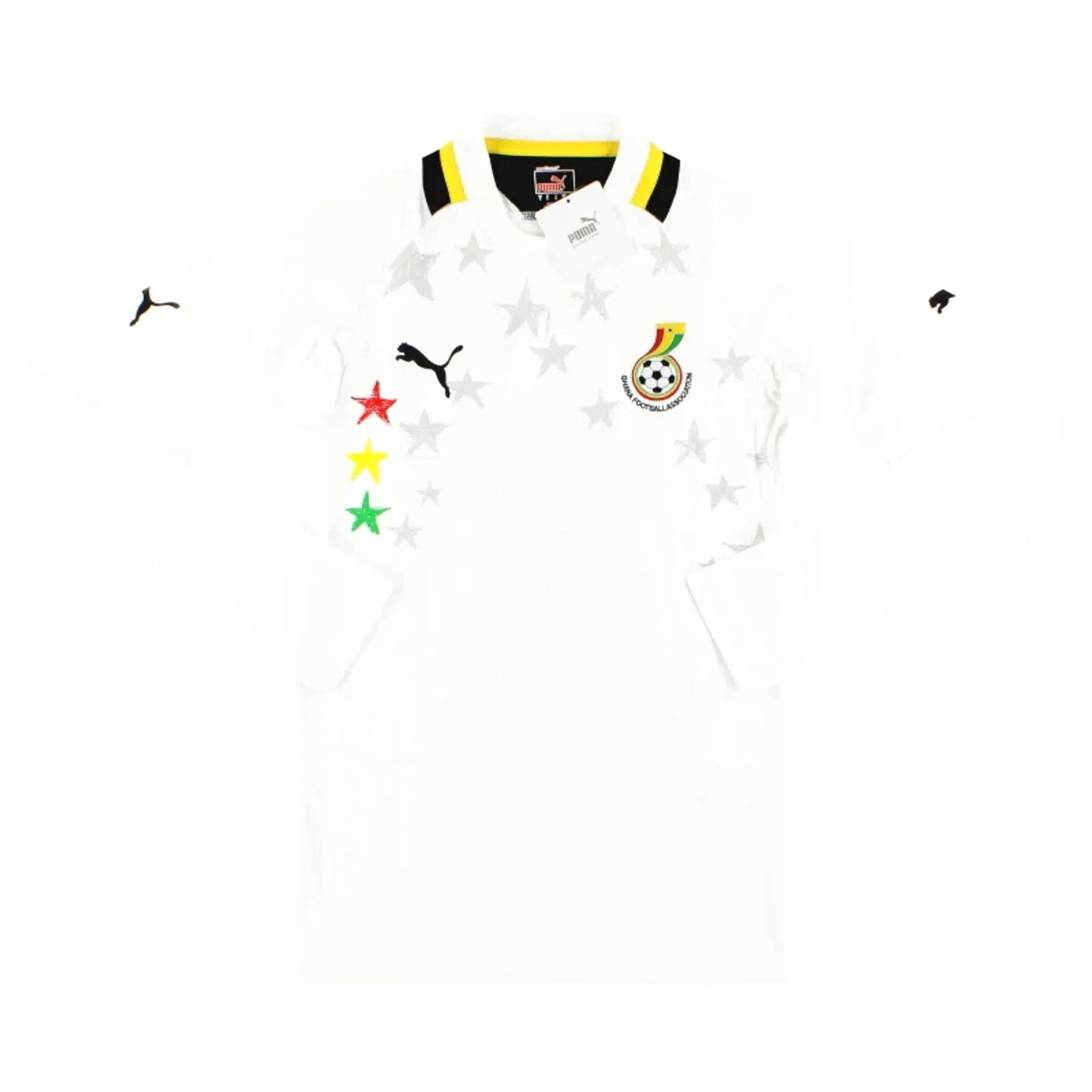 2012-13 Ghana Player Issue Home Shirt L/S *w/tags* L - African / w/tags 