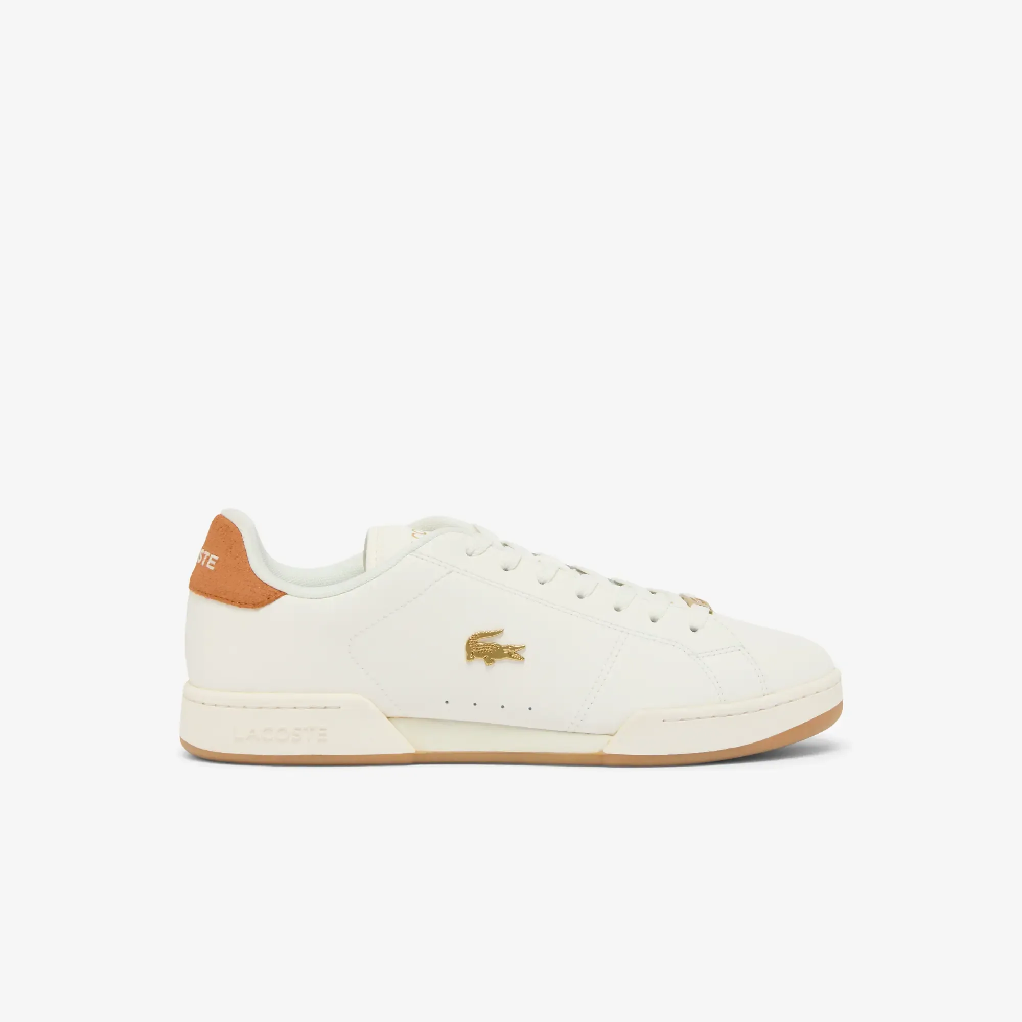 Lacoste Men's Carnaby Cup Sneakers - Off White / Tan 