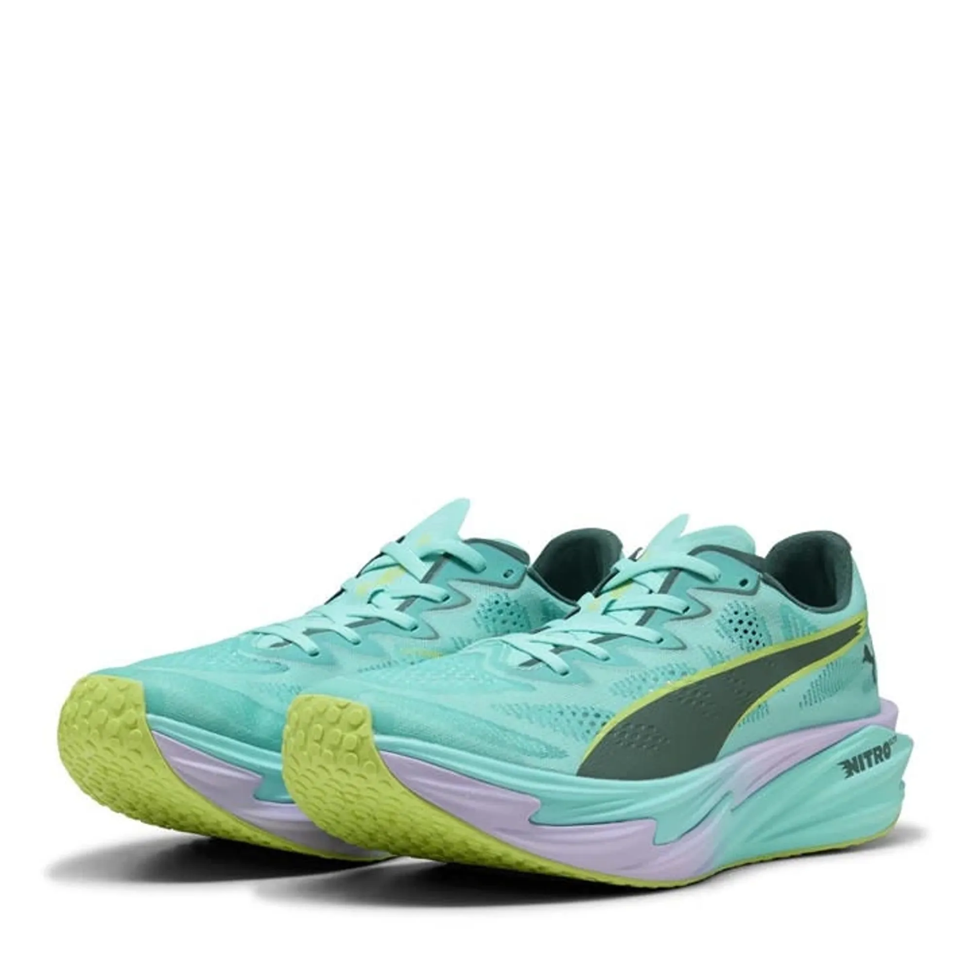 PUMA x HYROX Deviate NITRO Elite 4 Shoes Men in Green | Size 10