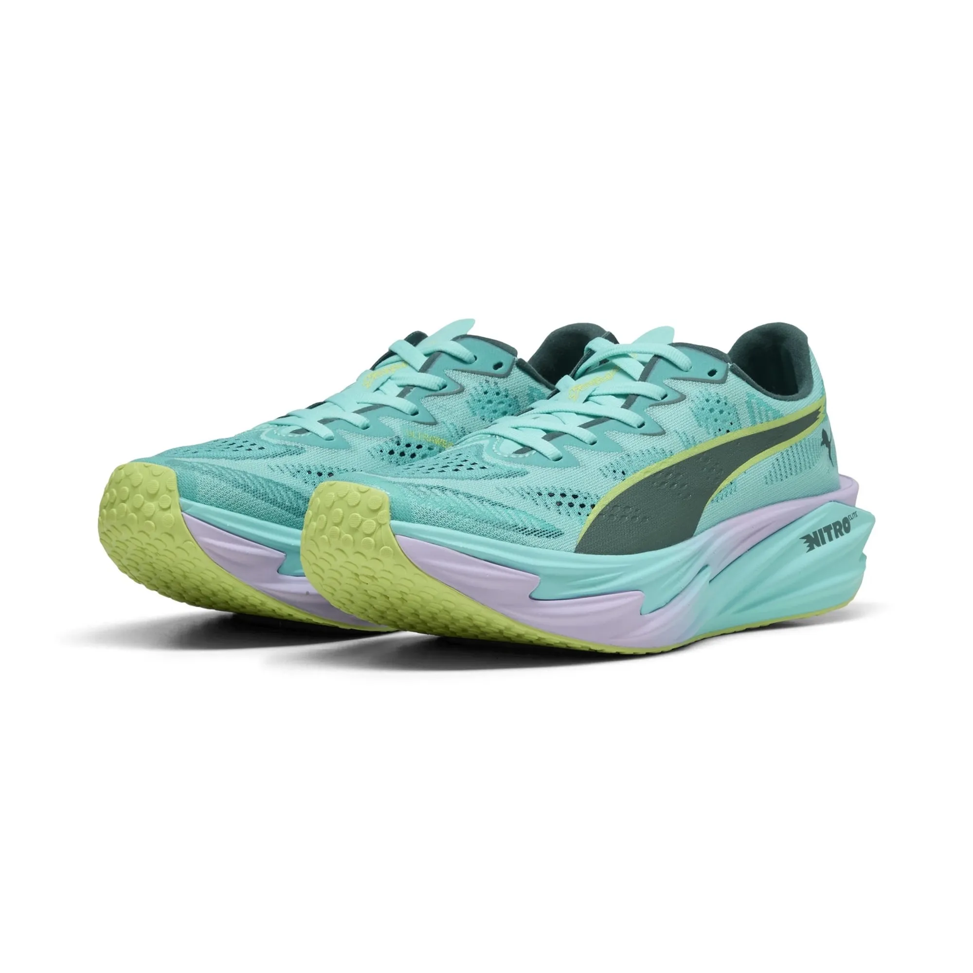 PUMA x HYROX Deviate NITRO Elite 4 Shoes Women in Green | Size 3