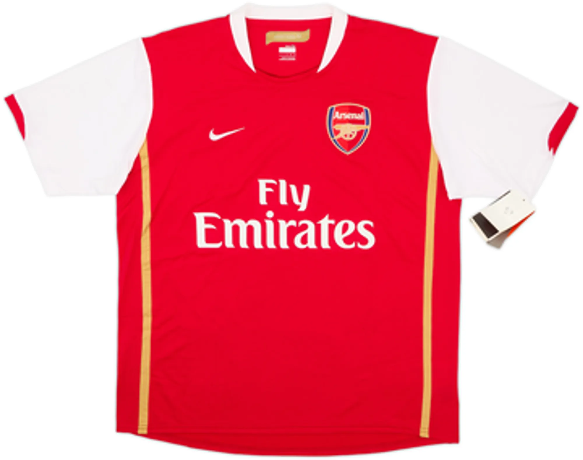 2006-08 Arsenal Home Shirt Fabregas #4 (L)