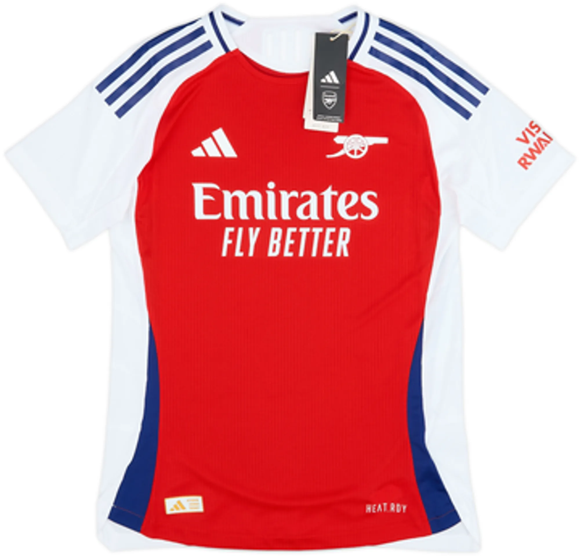 2024-25 Arsenal Authentic Home Shirt Rice #41 (Women's S)