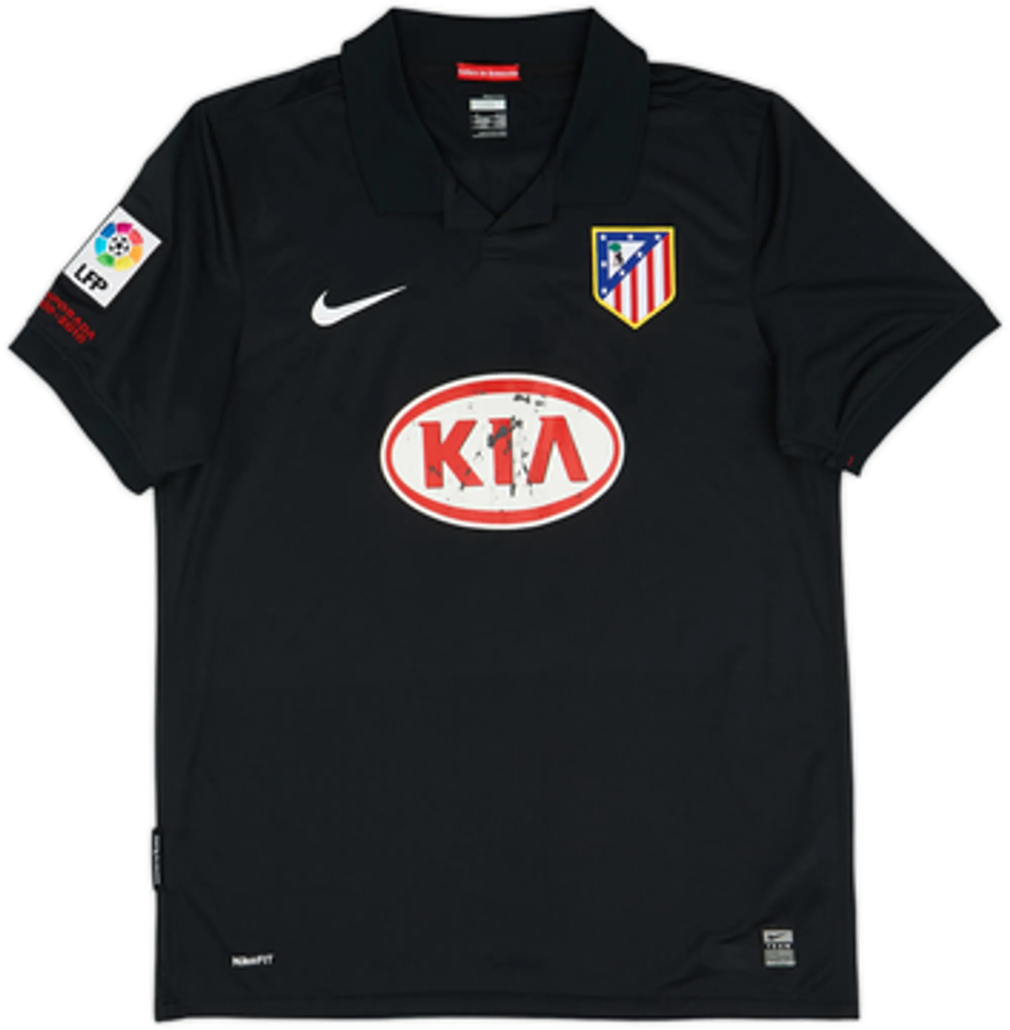 2009-10 Atletico Madrid Away Shirt Forlan #7 - 5/10 - (M)