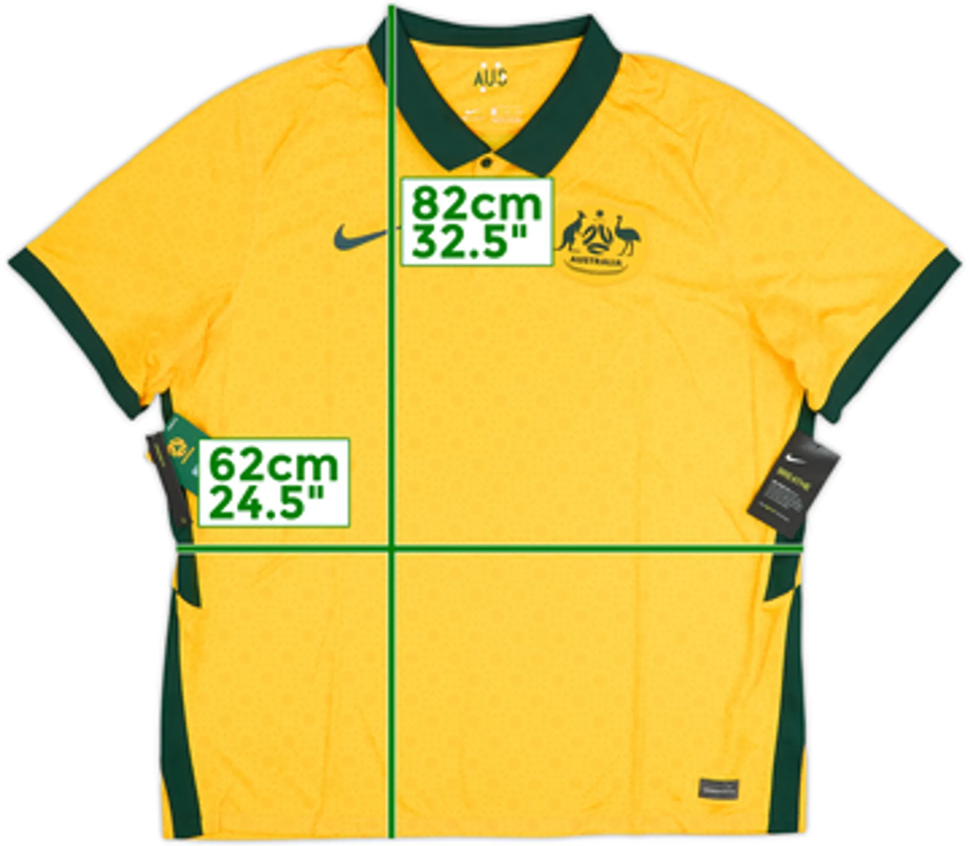 2020-21 Australia Home Shirt (XXL)
