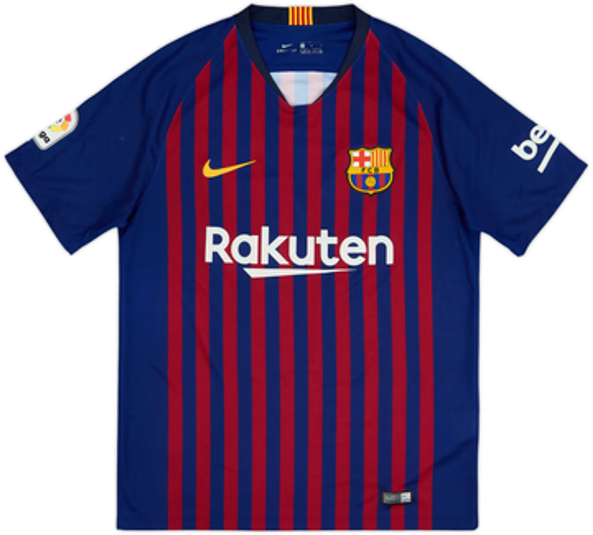 2018-19 Barcelona Home Shirt Jordi Alba #18 - 9/10 - (M)