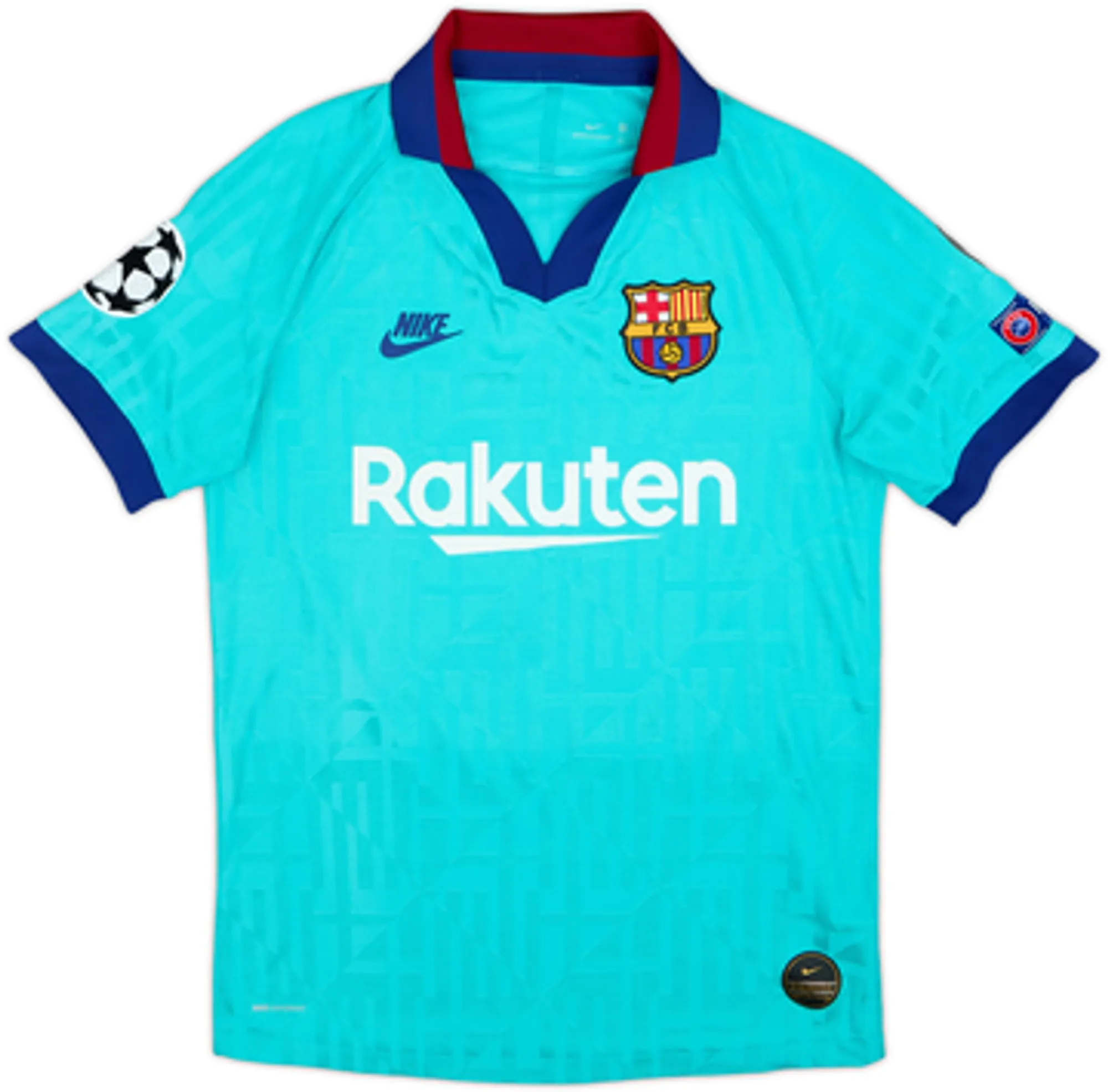 2019-20 Barcelona Authentic Third CL Shirt Arthur #8 - 6/10 - (S)