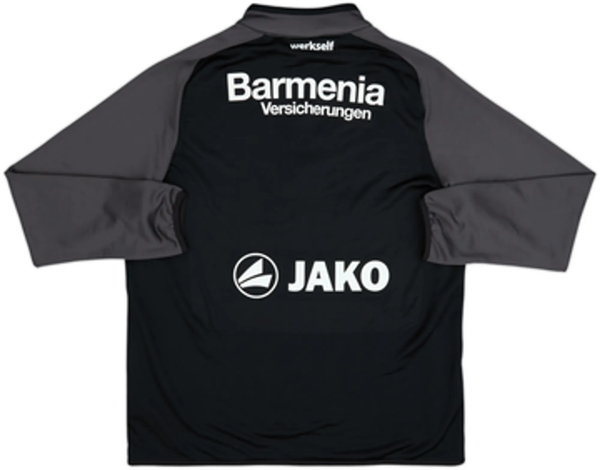 2019-20 Bayer Leverkusen Staff Issue Jako 1/4 Zip Drill Top PQ (L)