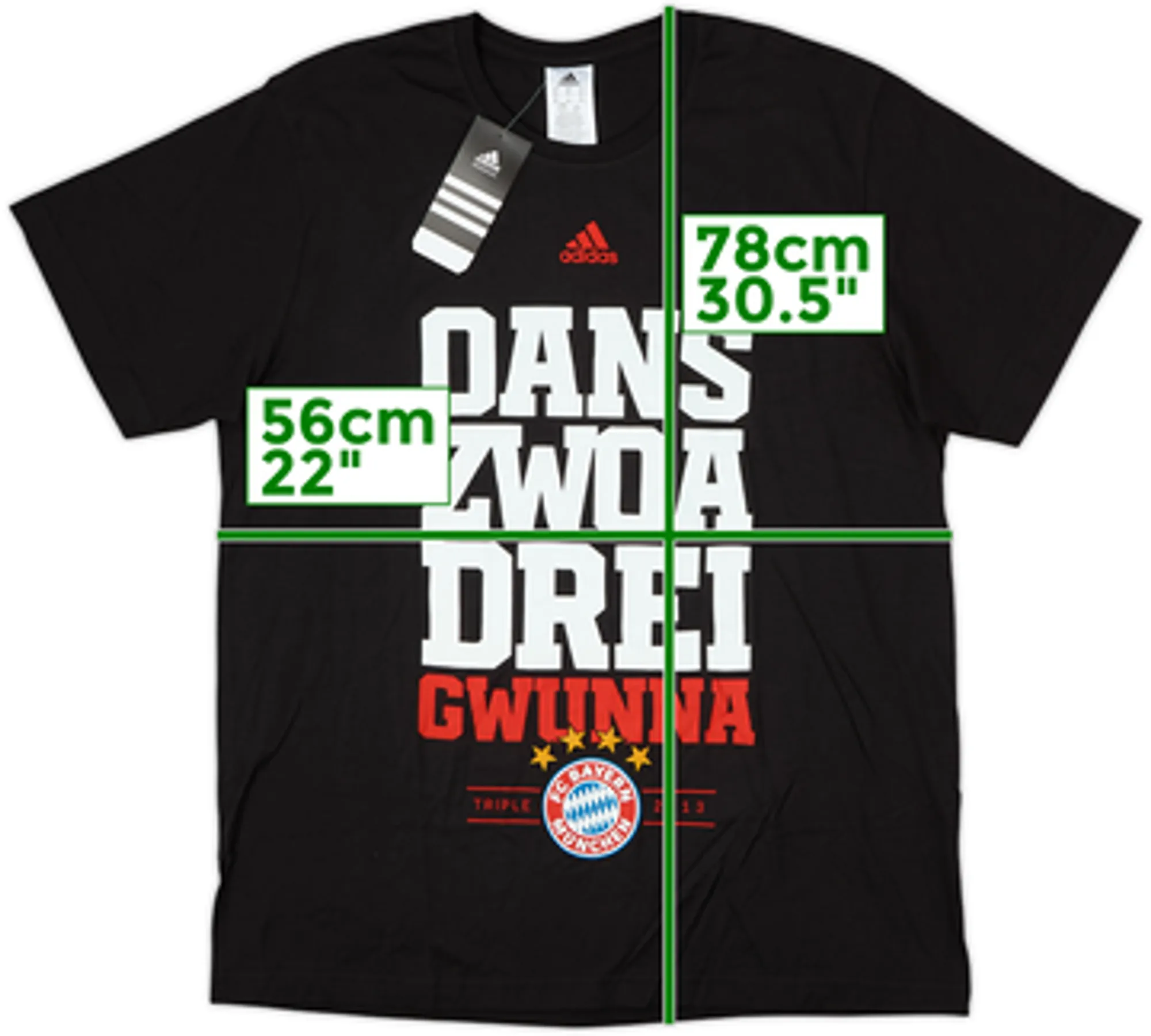 2013 Bayern Munich adidas Graphic Tee (XL)