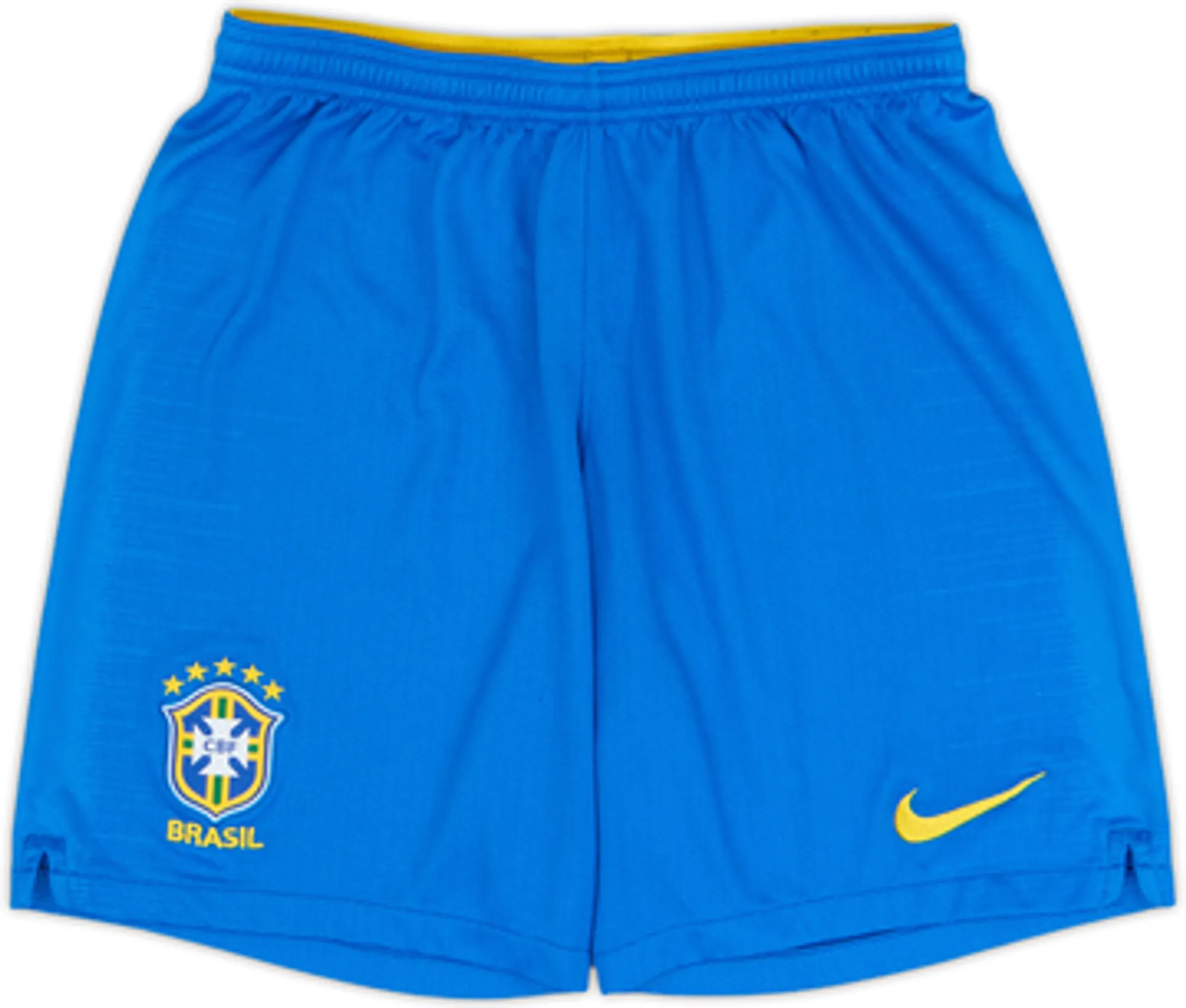 2018-19 Brazil Home Shorts - 8/10 - (S)