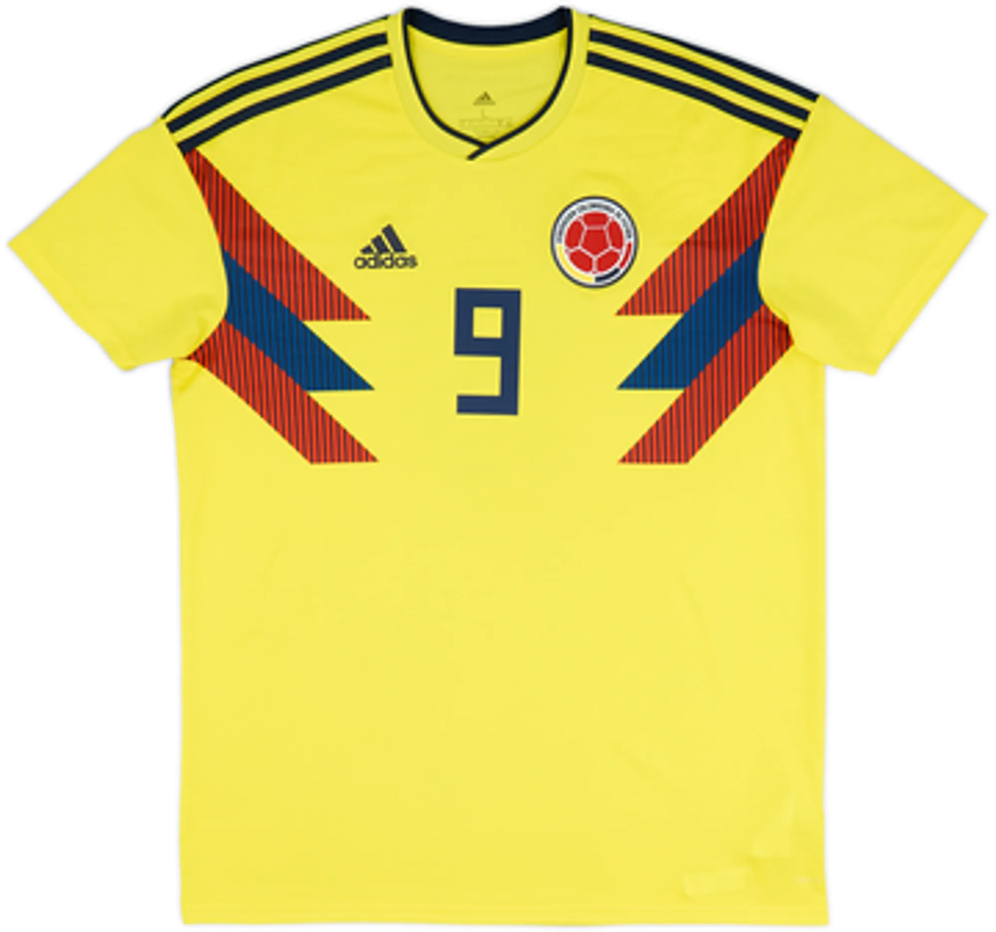 2018-19 Colombia Home Shirt Falcao #9EL