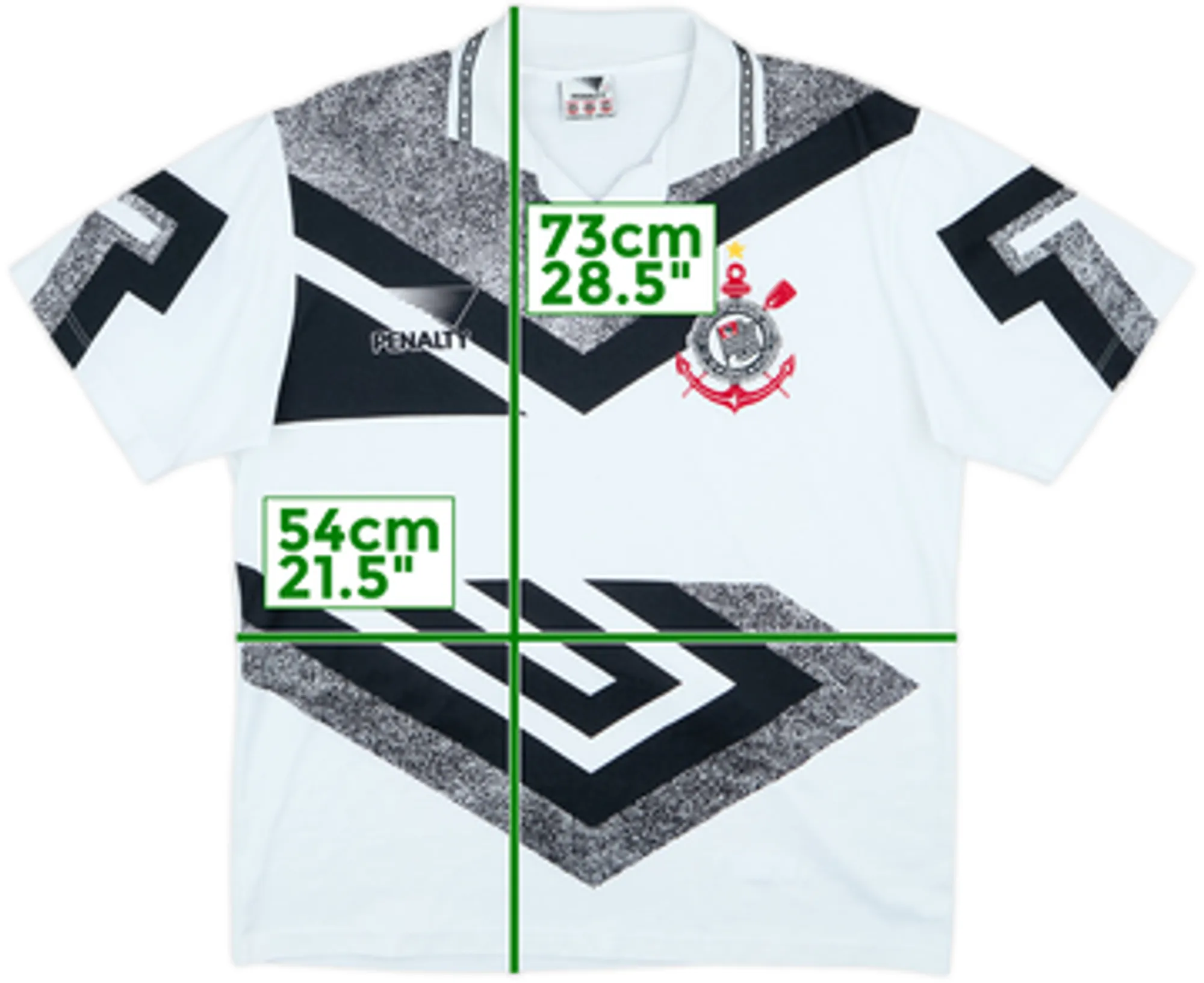 1995-96 Corinthians Penalty Leisure Shirt - 8/10 - (L)