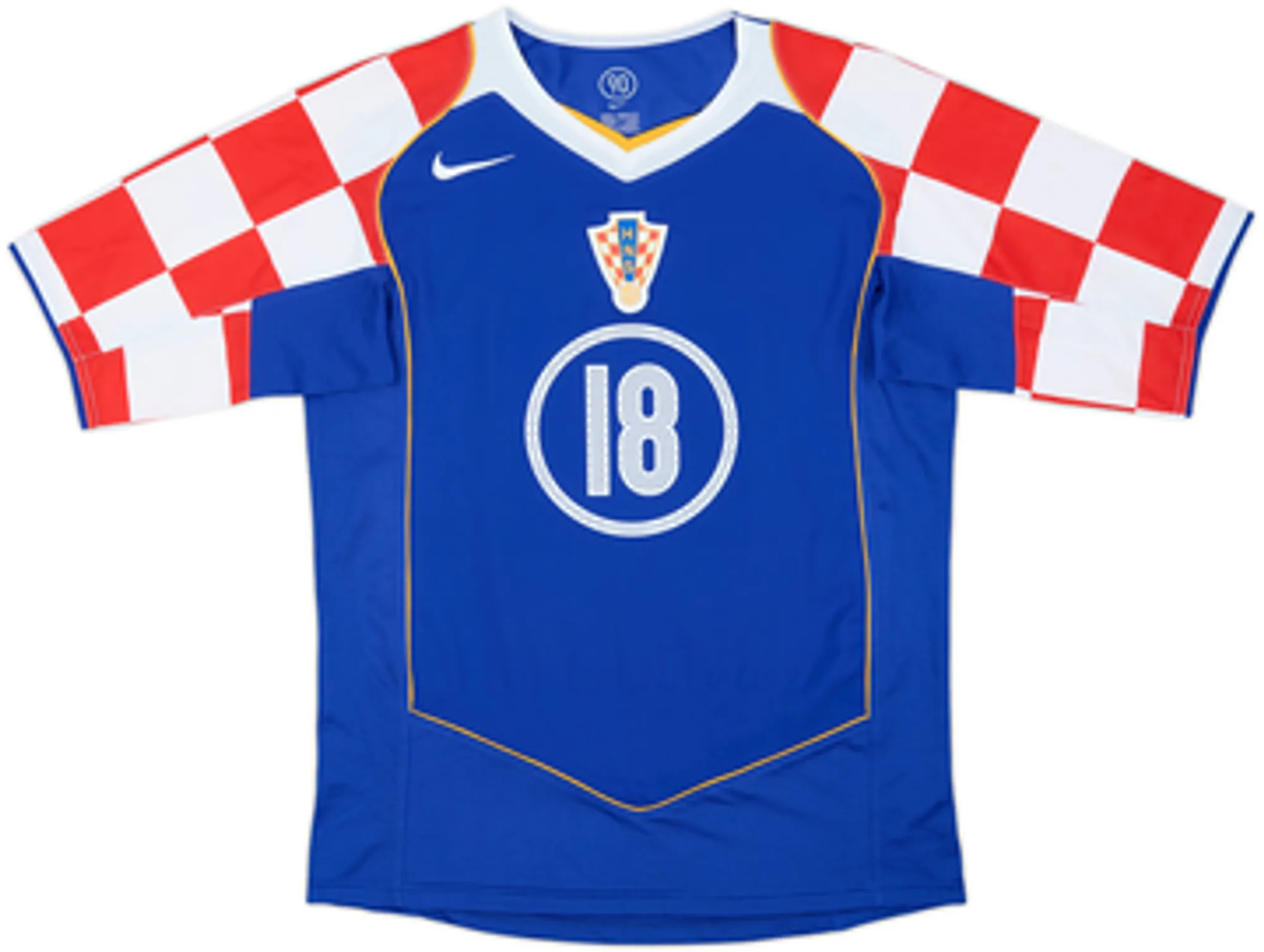 2004-06 Croatia Away Shirt Olic #18 - 10/10 - (S)