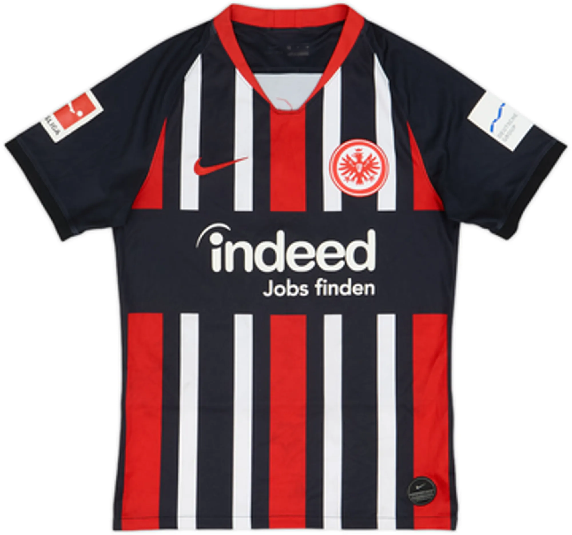 2019-20 Eintracht Frankfurt Home Shirt Haller #9 - 4/10 - (S)