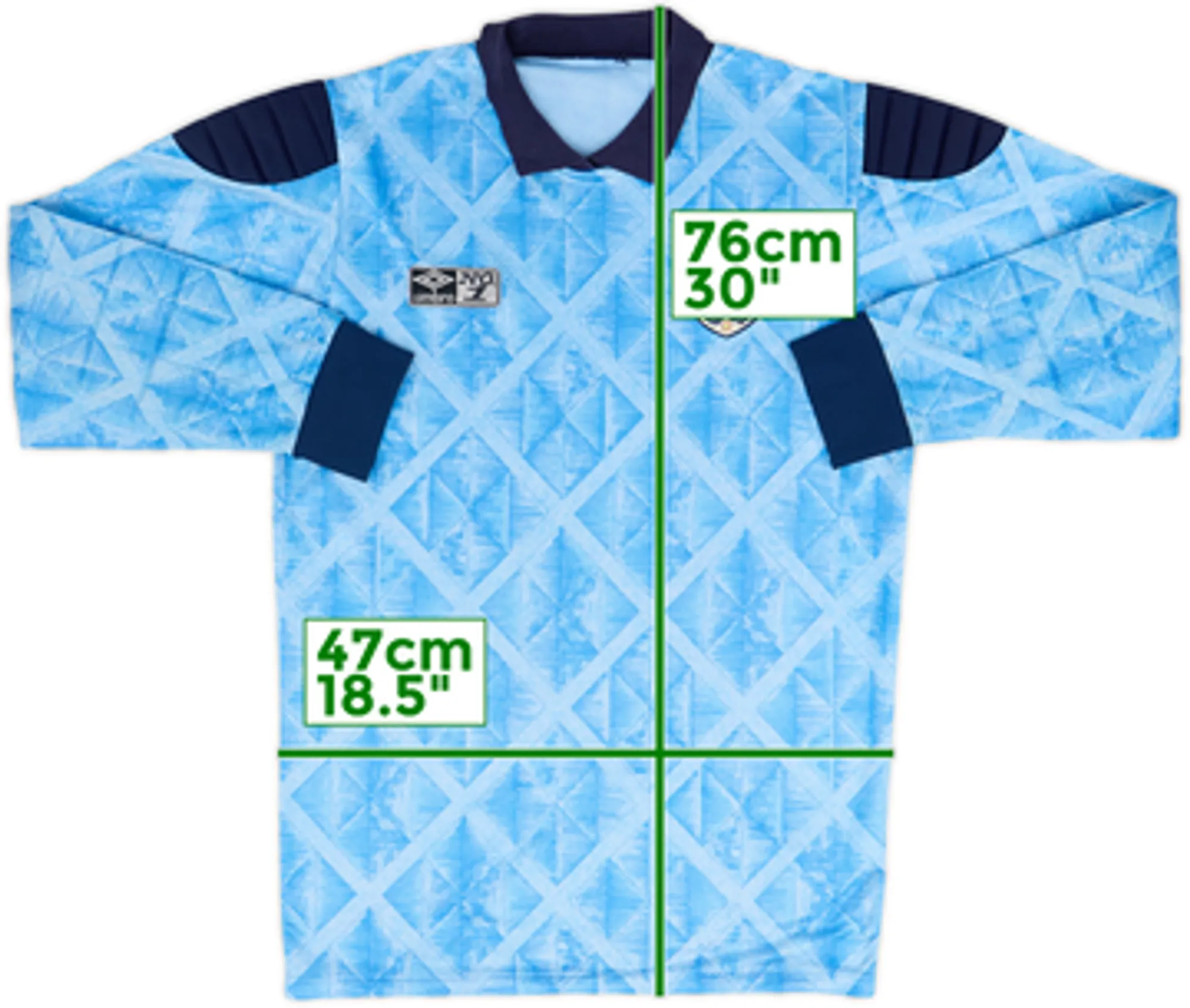 1990-92 England GK Shirt - 8/10 - (M)
