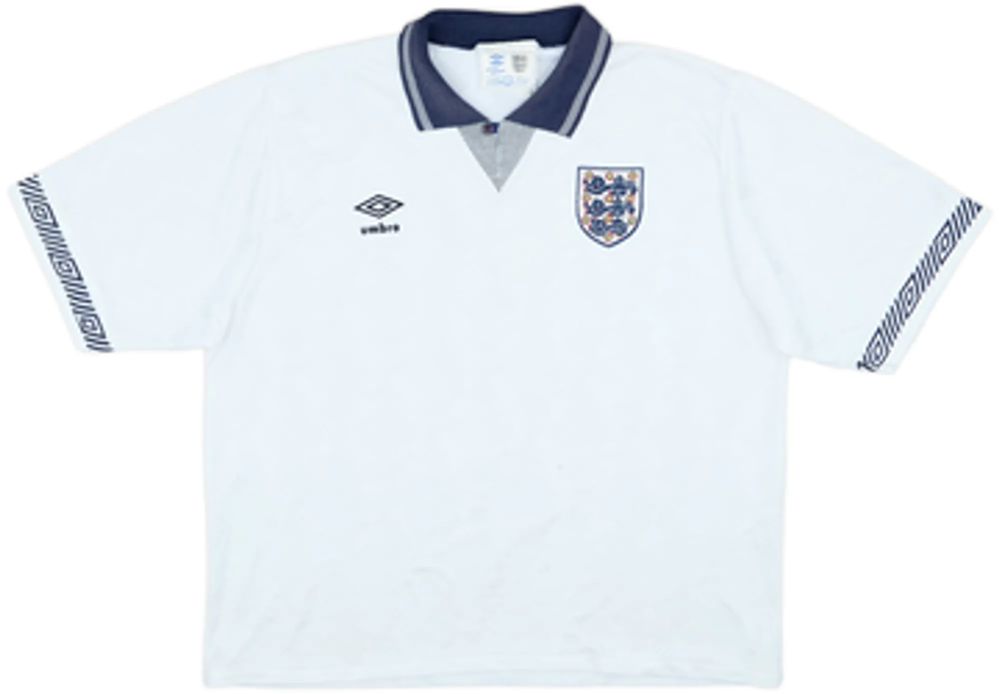 1990-92 England Home Shirt & Shorts - 5/10 - (XL)