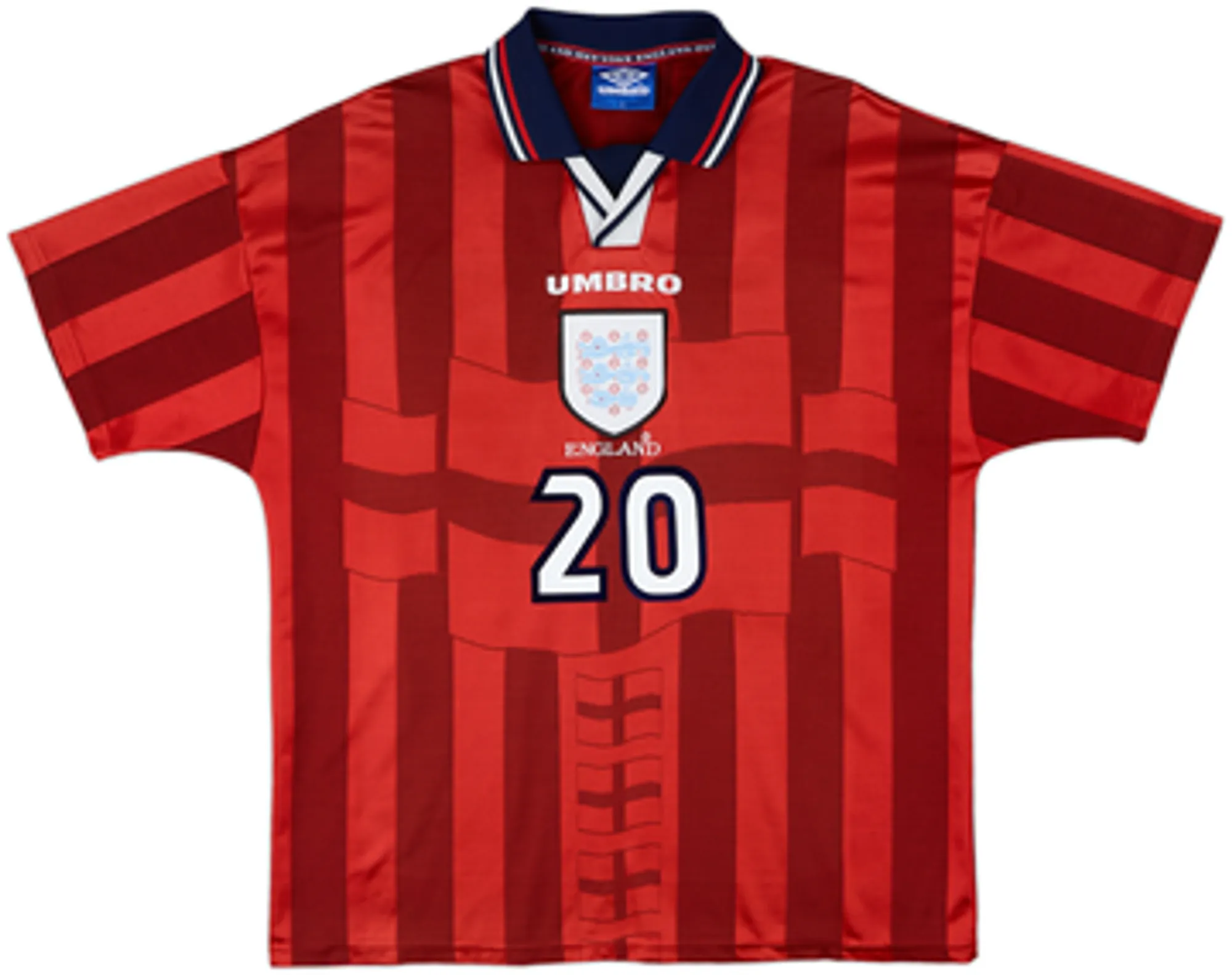 1997-99 England Away Shirt Owen #20EXL