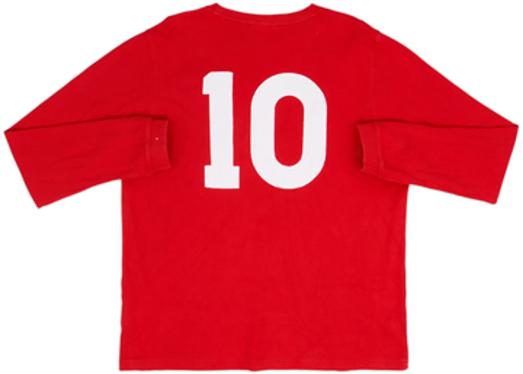 2000s England Umbro Retro '1966' Away L/S Shirt #10 - 8/10 - (L)