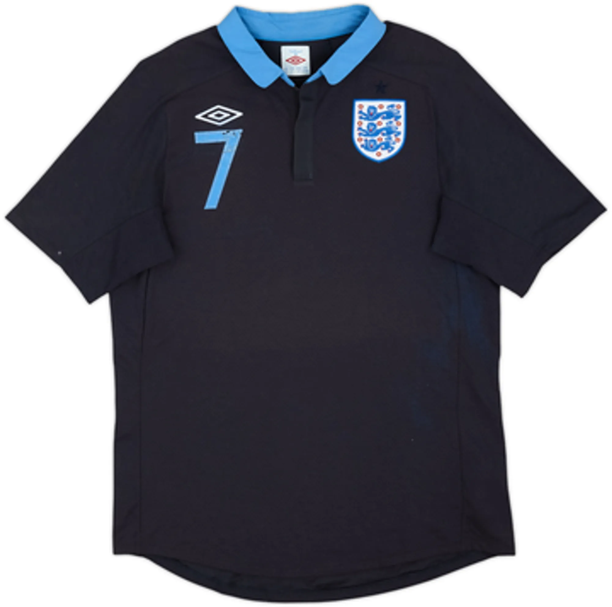 2011-12 England Away Shirt Walcott #7 - 5/10 - (L)