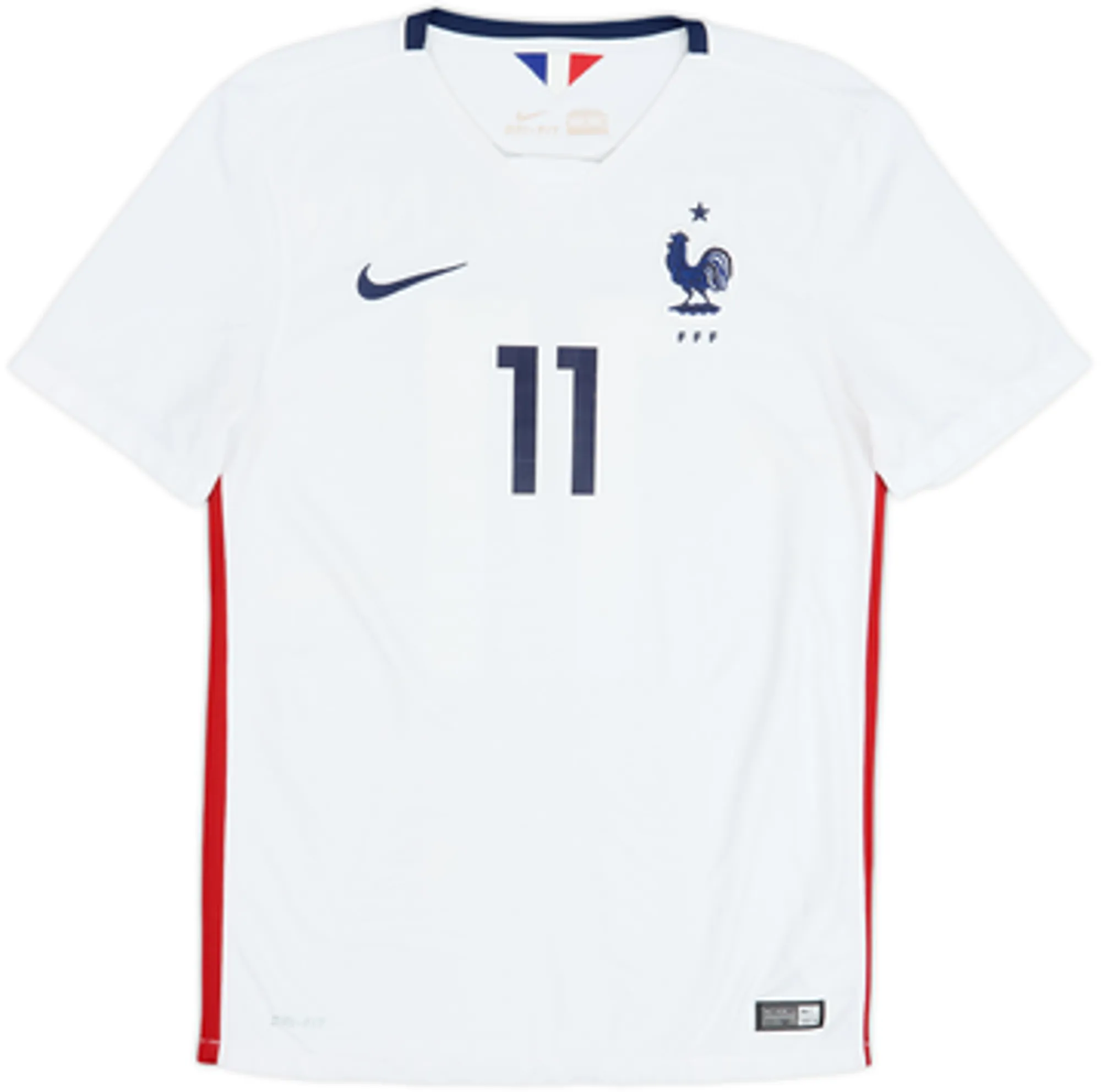 2015-16 France Away Shirt Griezmann #11 - 8/10 - (M)