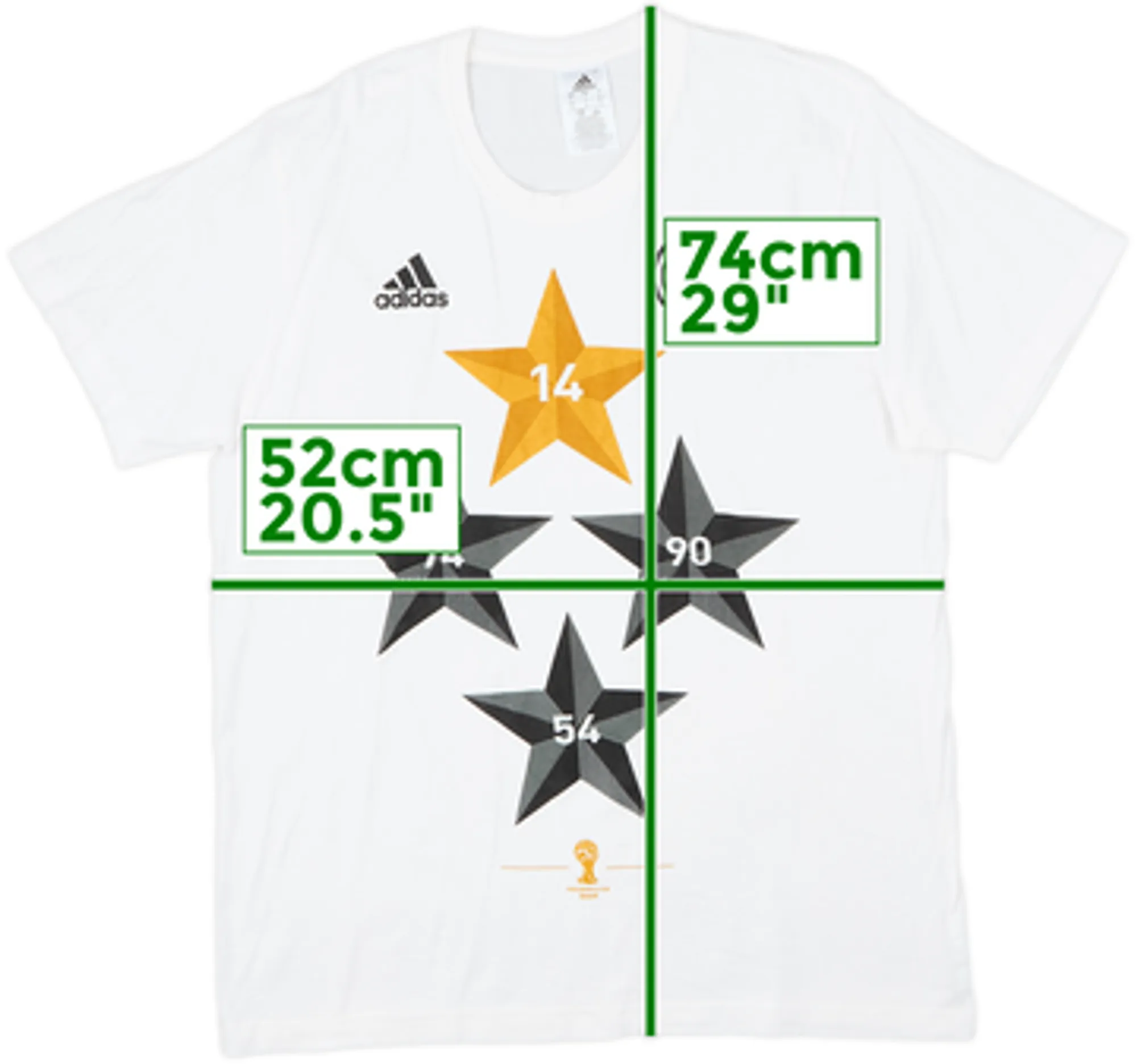 2014-15 Germany adidas Graphic Tee - 8/10 - (L)