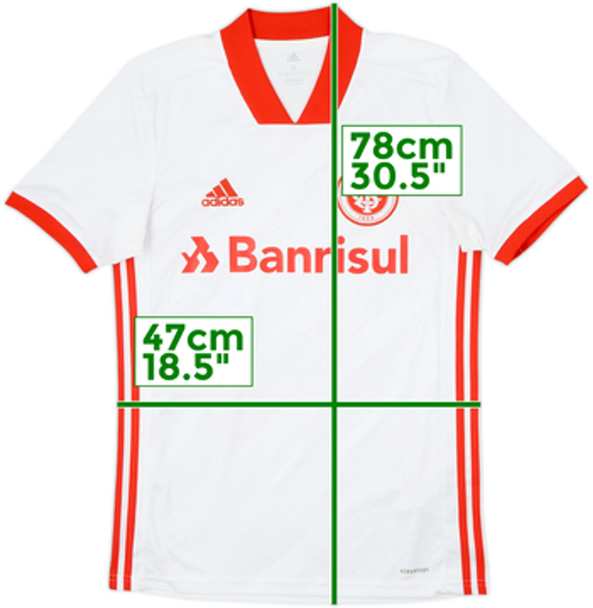 2020-21 Internacional Away Shirt - 9/10 - (S)