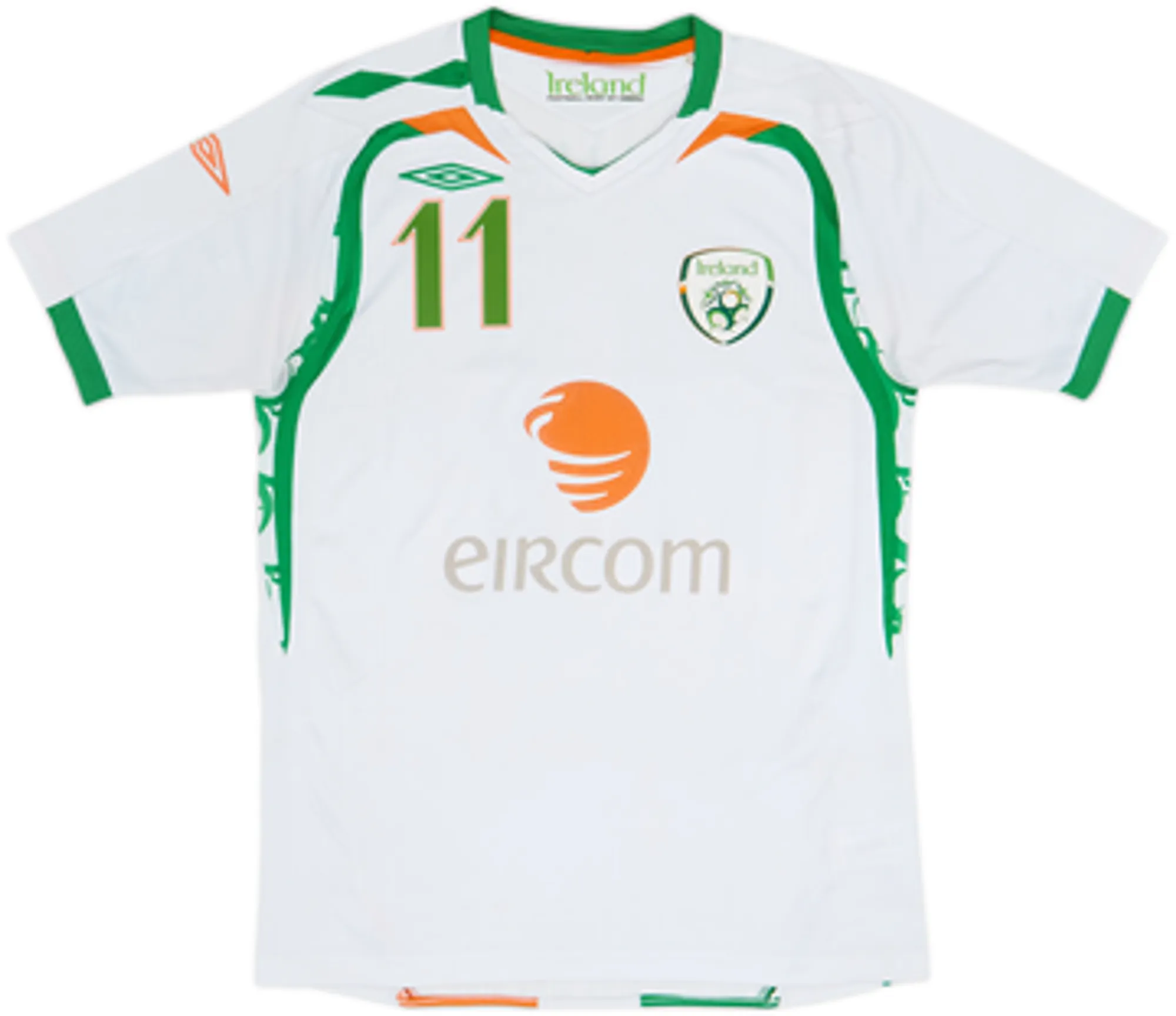 2008-10 Ireland Away Shirt Duff #11 - 5/10 - (S)