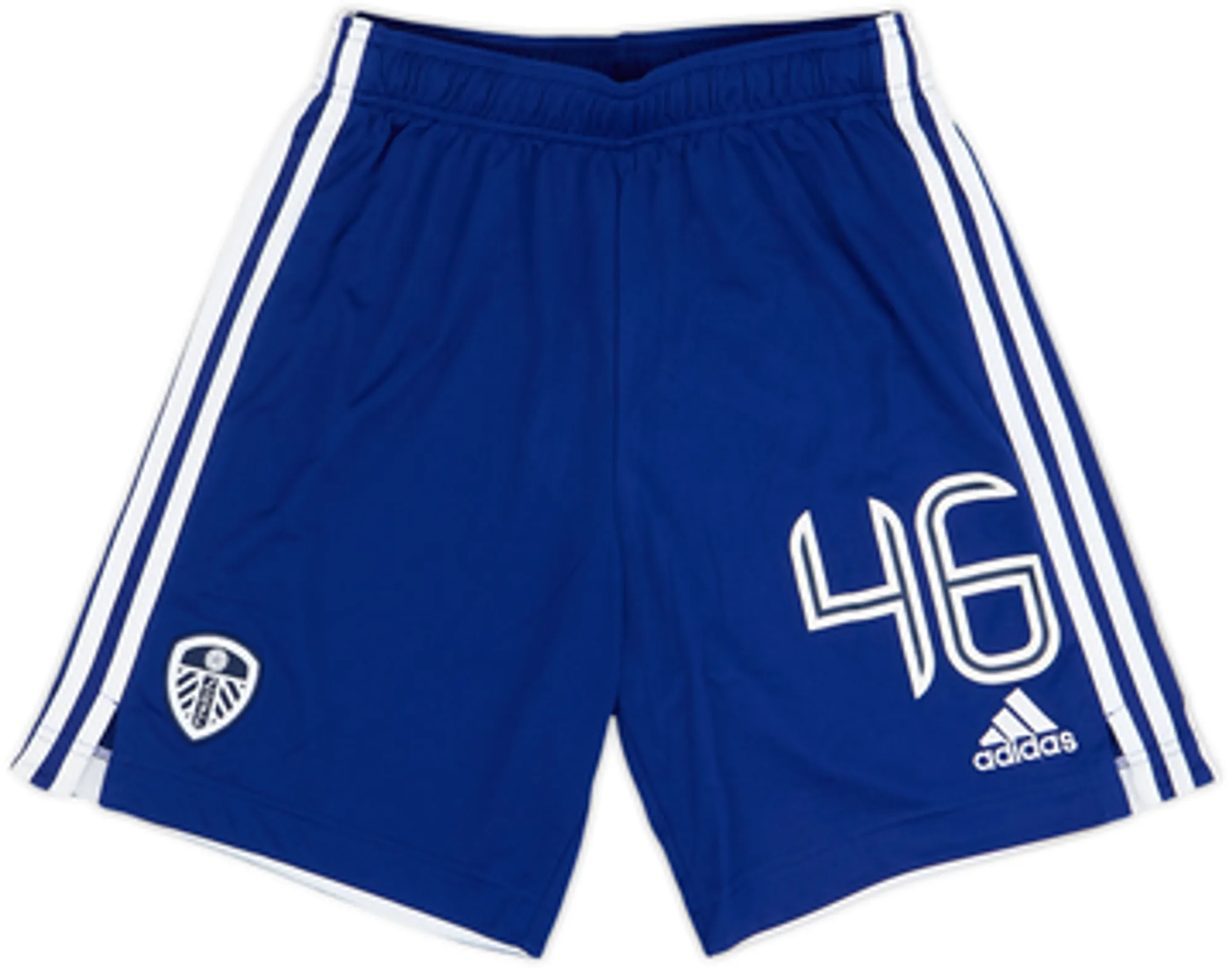 2021-22 Leeds United Player Issue Away Shorts #46 - 9/10 - (S)