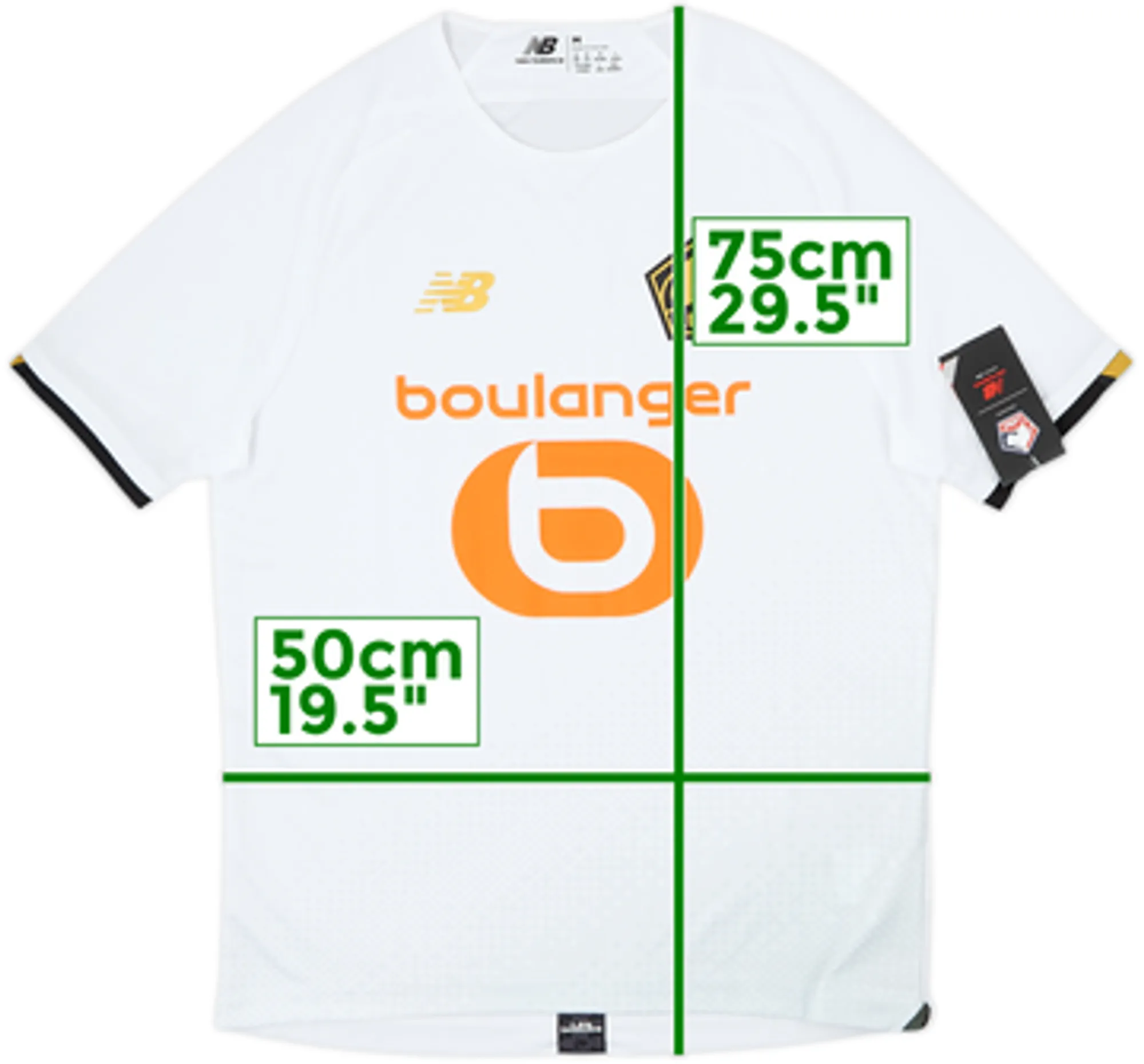 2021-22 Lille Away Shirt (M)
