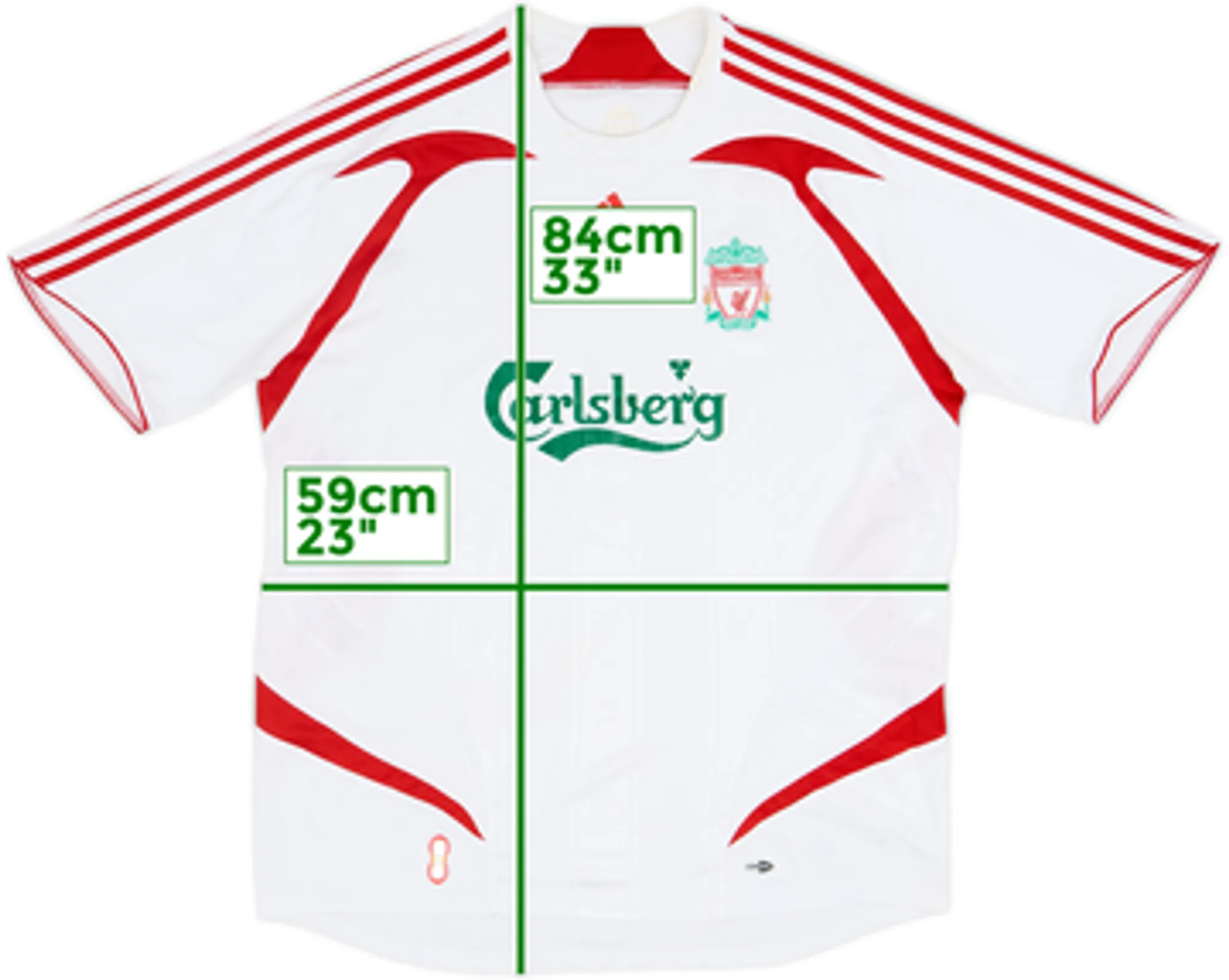 2007-08 Liverpool Away Shirt - 5/10 - (XL)