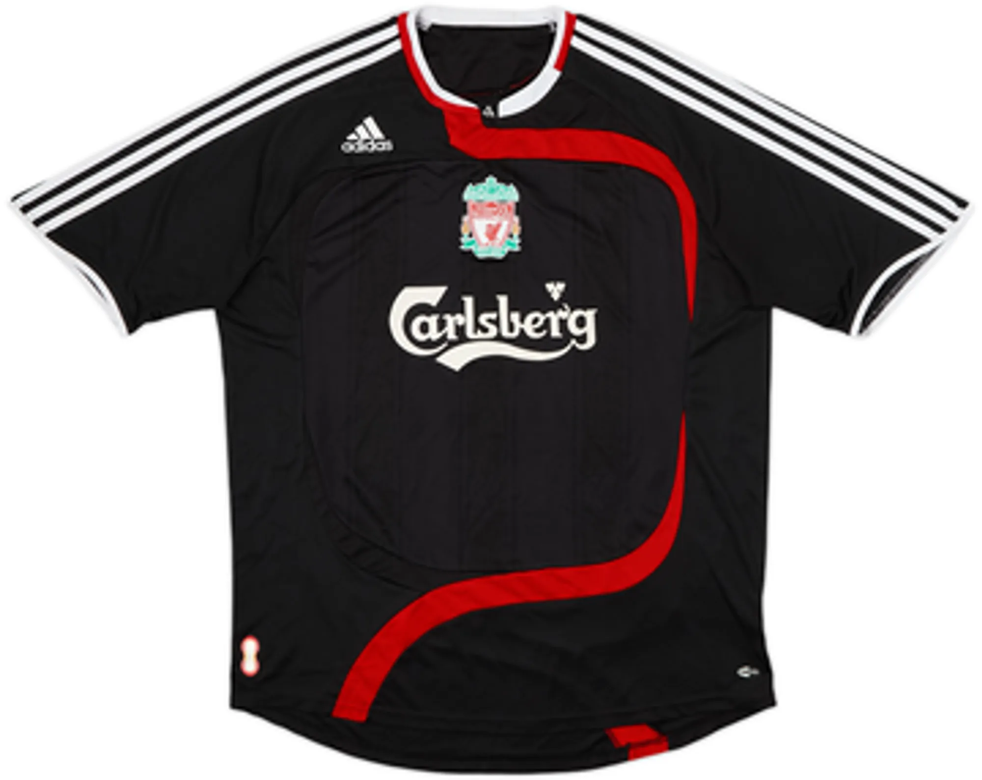 2007-08 Liverpool Third Shirt Agger #5 - 6/10 - (L)