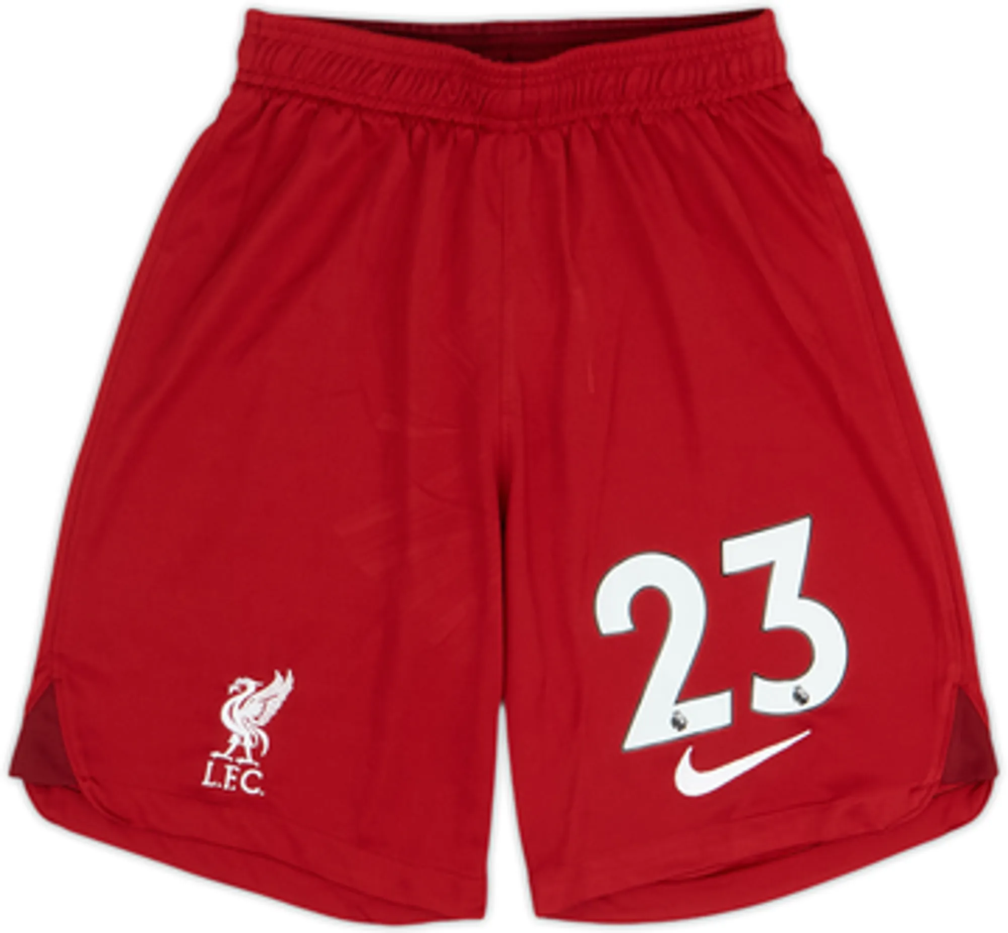 2022-23 Liverpool Home Shorts #23 (L. Diaz) - 8/10 - (S)