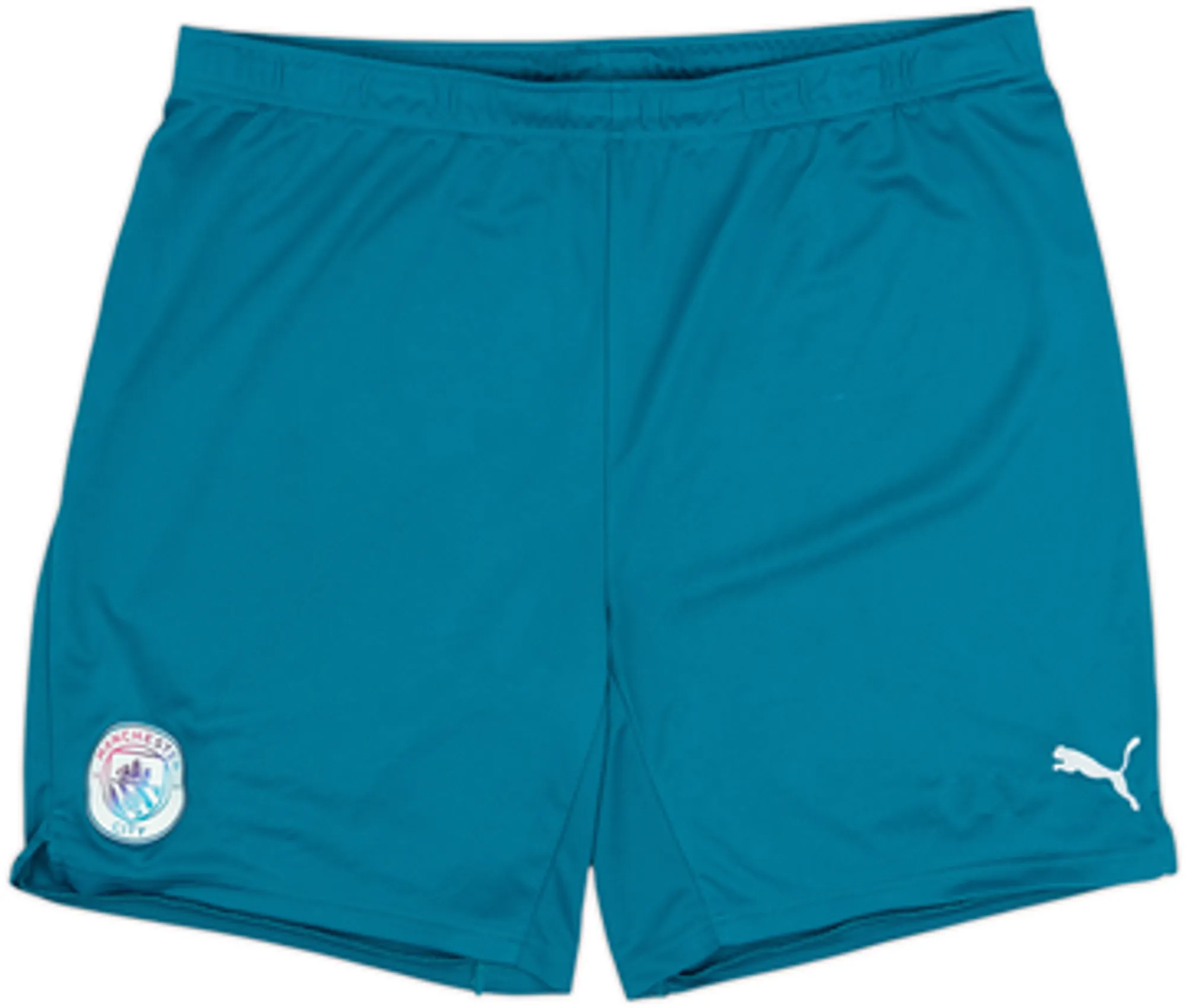 2021-22 Manchester City Puma Training Shorts - 7/10 - (M)