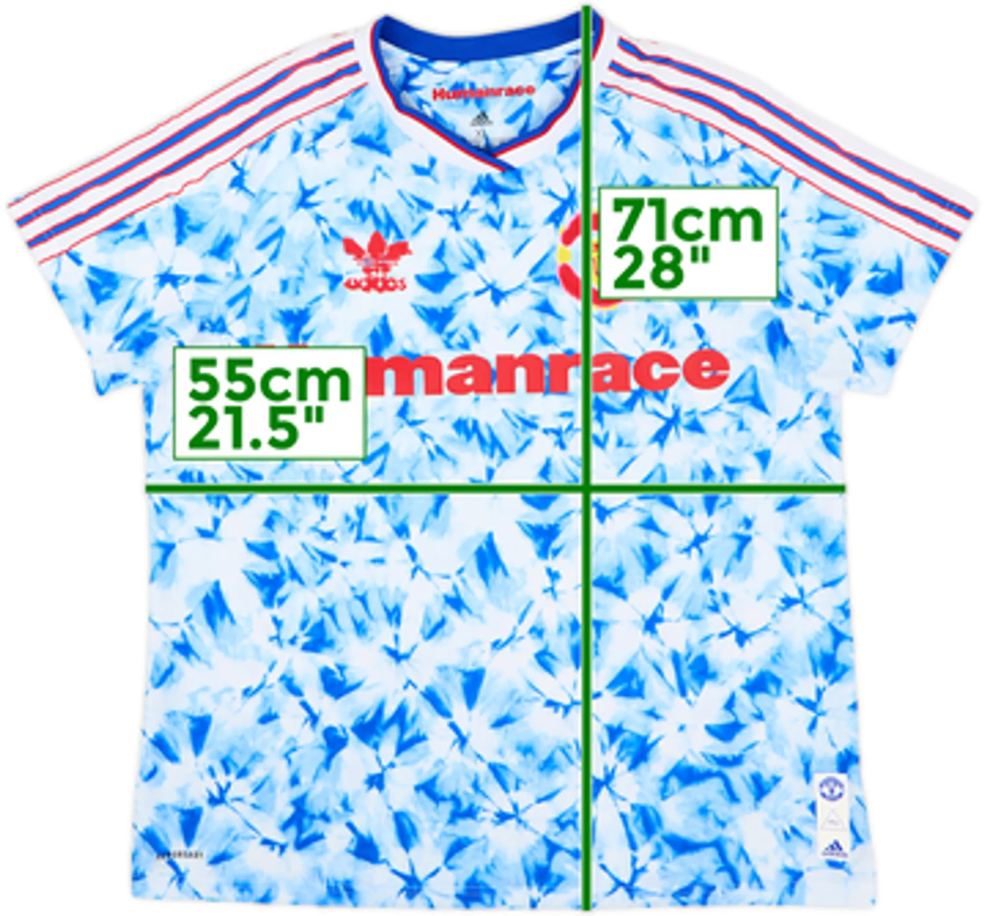2020-21 Manchester United adidas x Humanrace Fourth Shirt - 9/10 - (Women's XL)