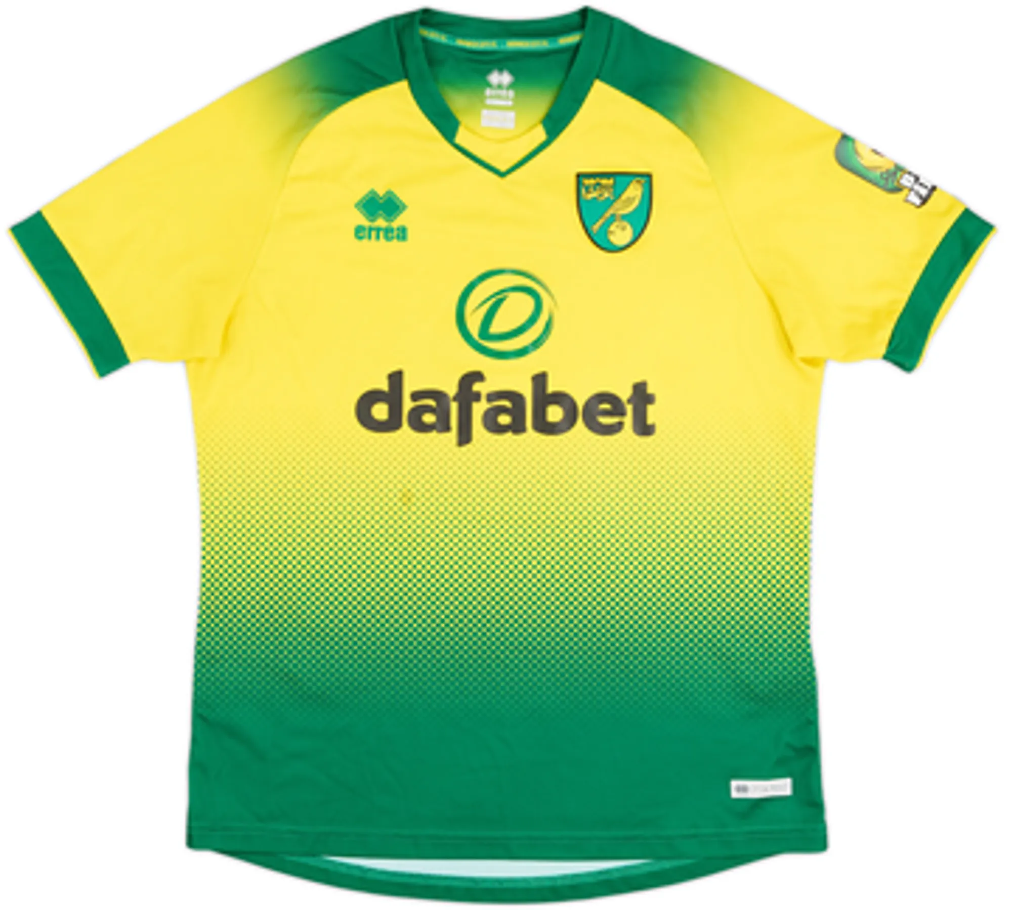 2019-20 Norwich Home Shirt Aarons #2 - 6/10 - (XL)