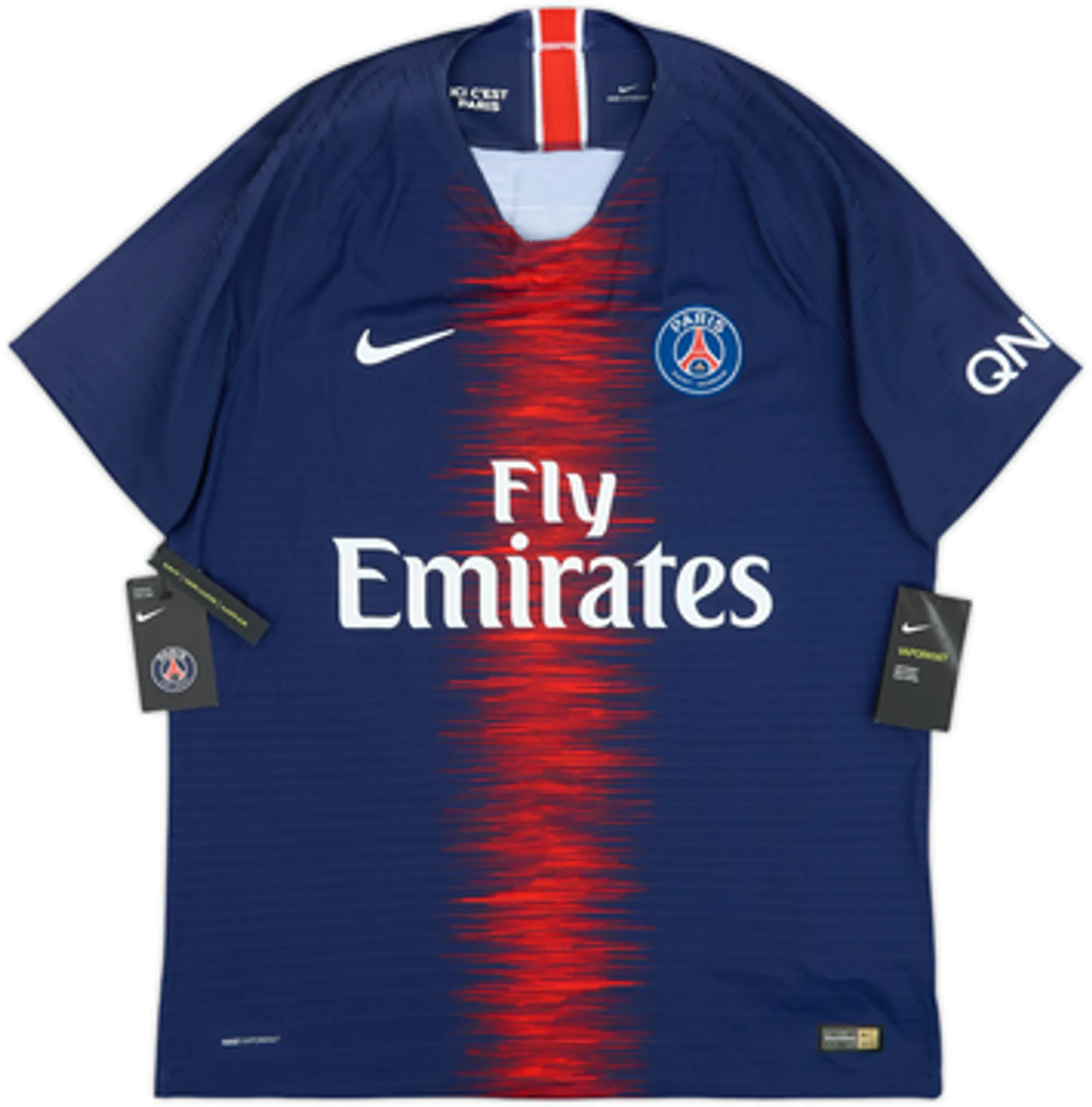 2018-19 Paris Saint-Germain Authentic Home Shirt Neymar Jr #10 (L
