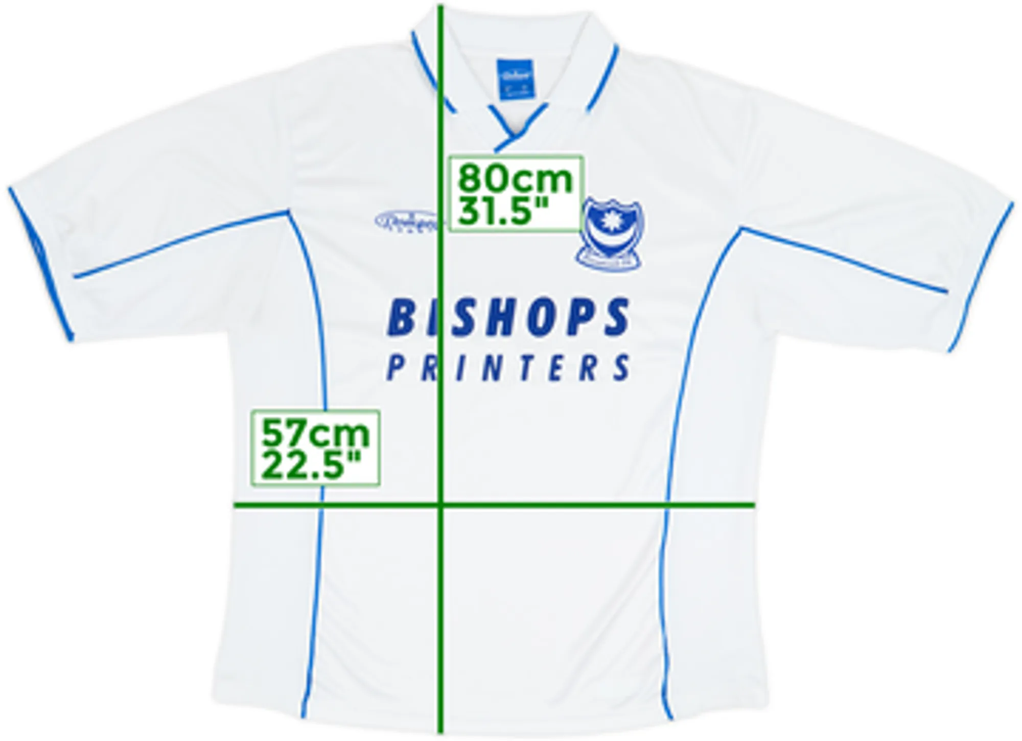 2000-02 Portsmouth Away Shirt - 10/10 - (XL)