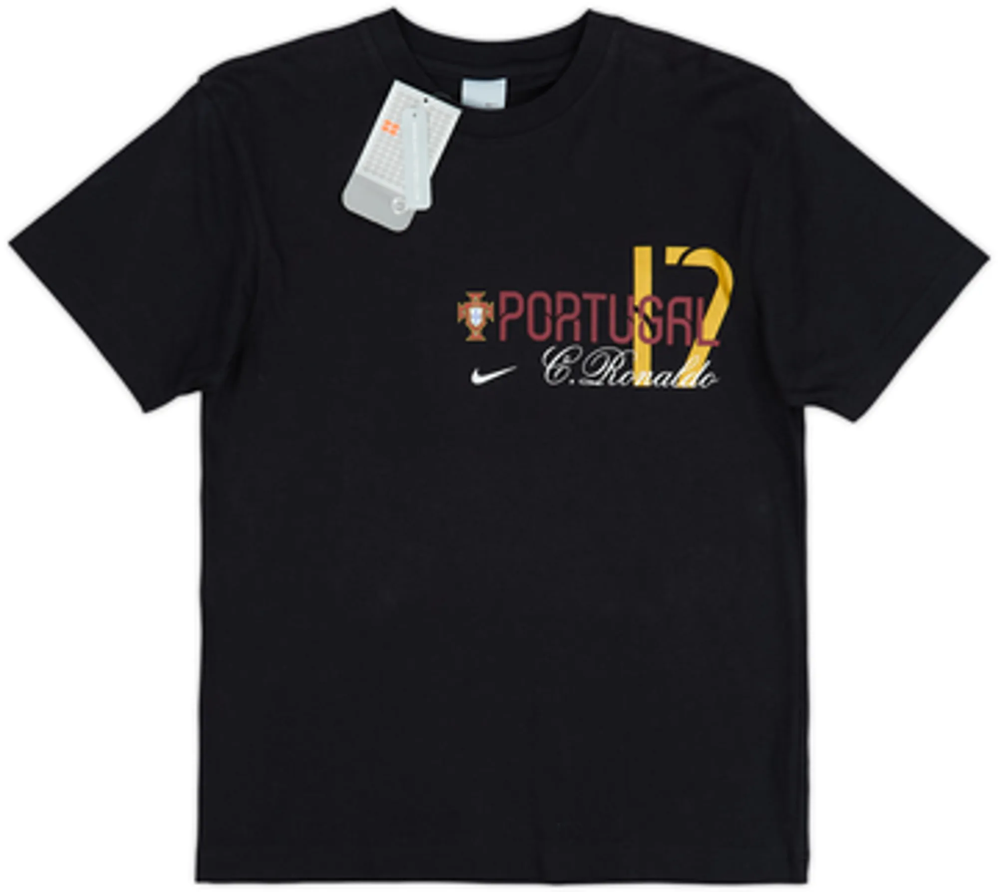 2006-07 Portugal Nike Graphic Tee C.Ronaldo #17 (L)