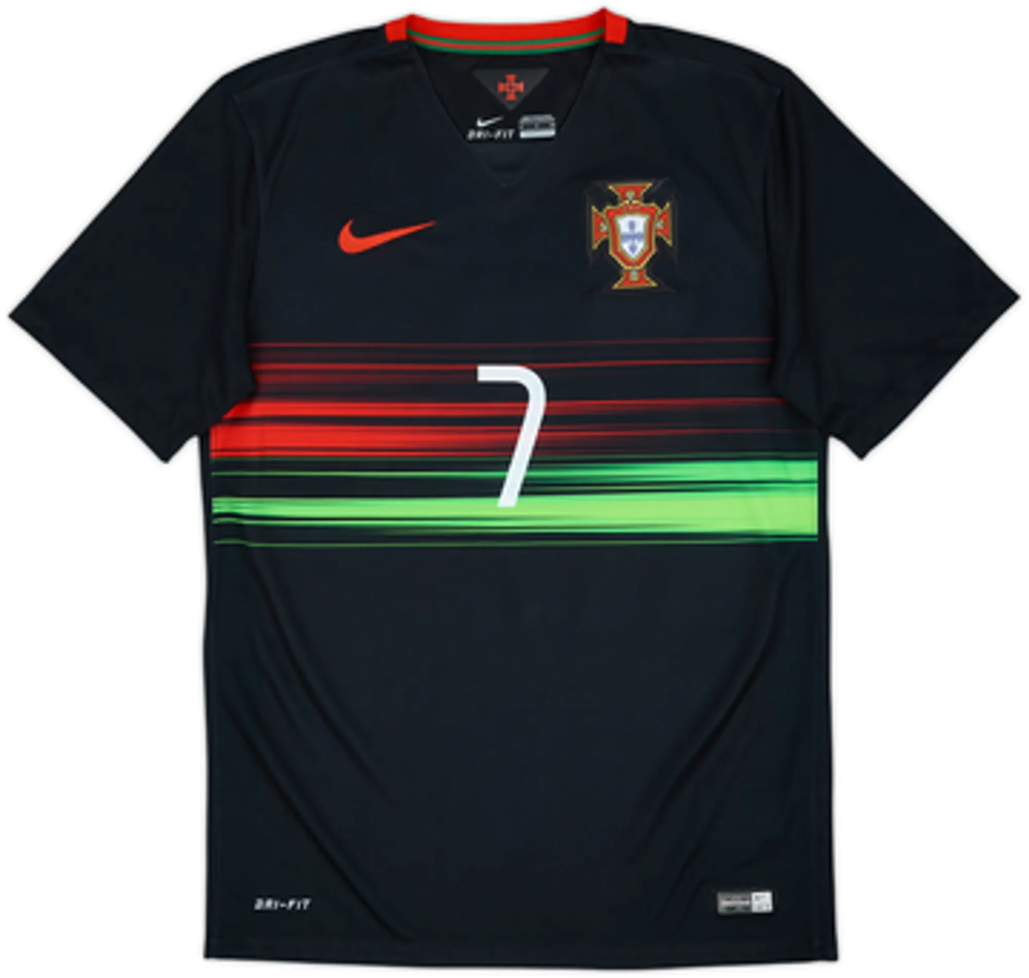 2015-16 Portugal Away Shirt Ronaldo #7 - 8/10 - (S)