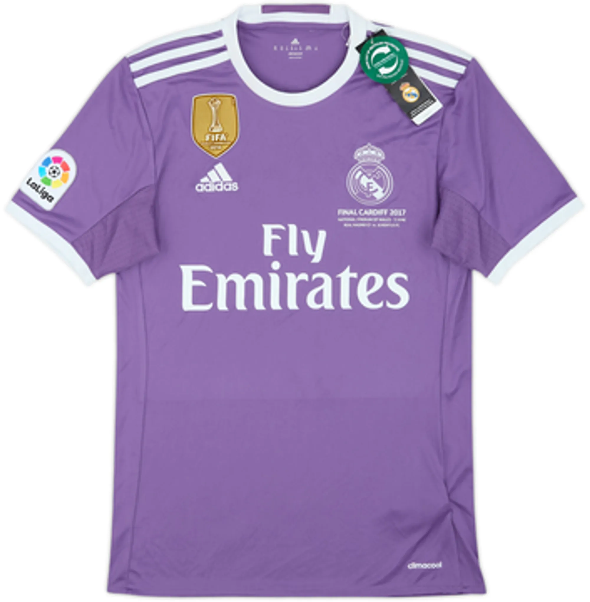 2016-17 Real Madrid Away Shirt Benzema #9 (XS)