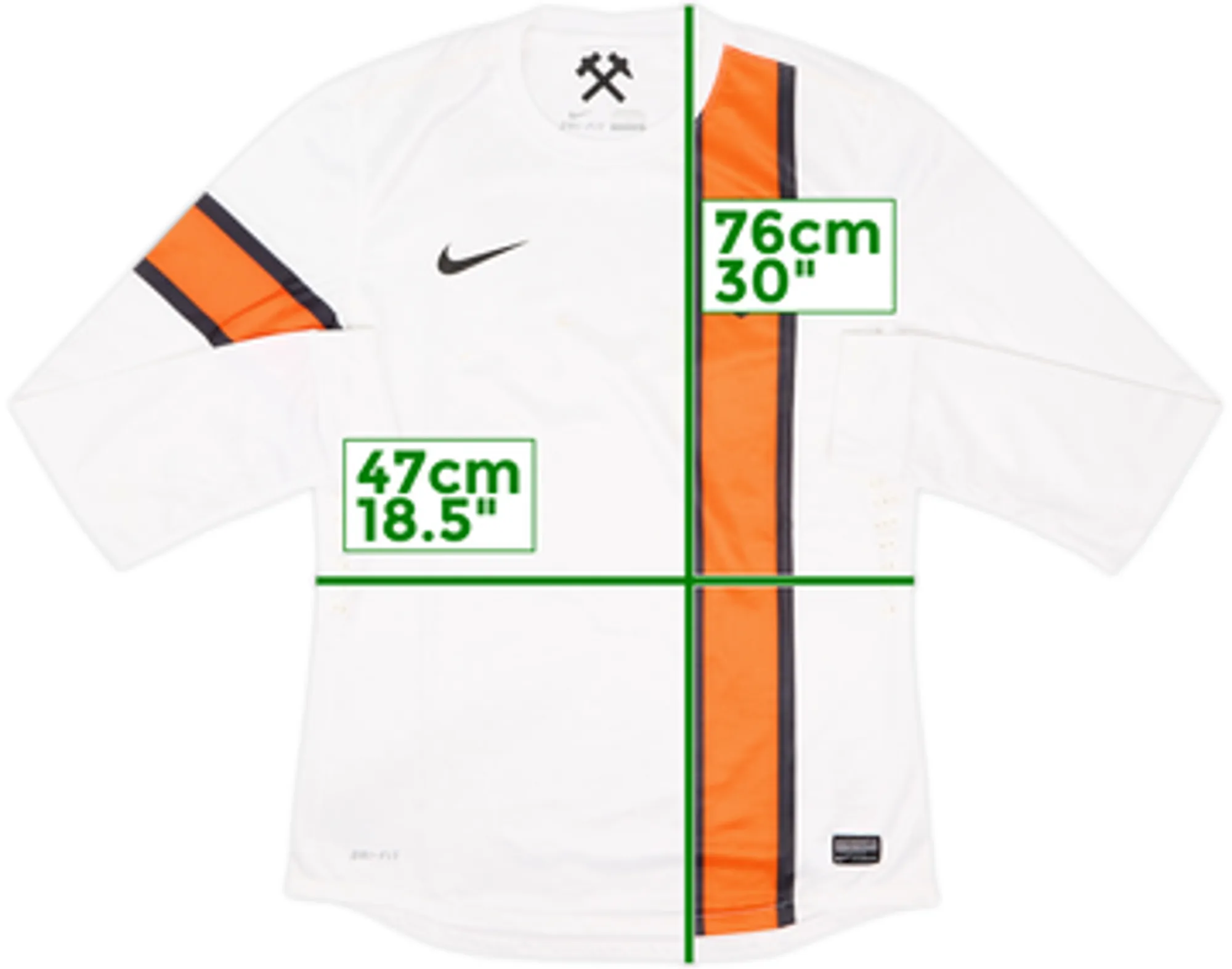 2012-14 Shakhtar Donetsk Player Issue Away L/S Shirt - 6/10 - (L)