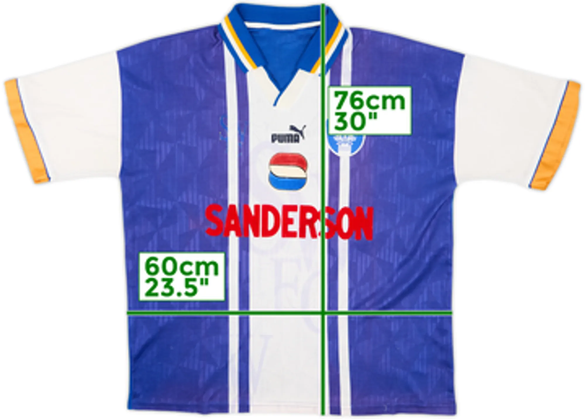 1995-97 Sheffield Wednesday Home Shirt - 5/10 - (XL)