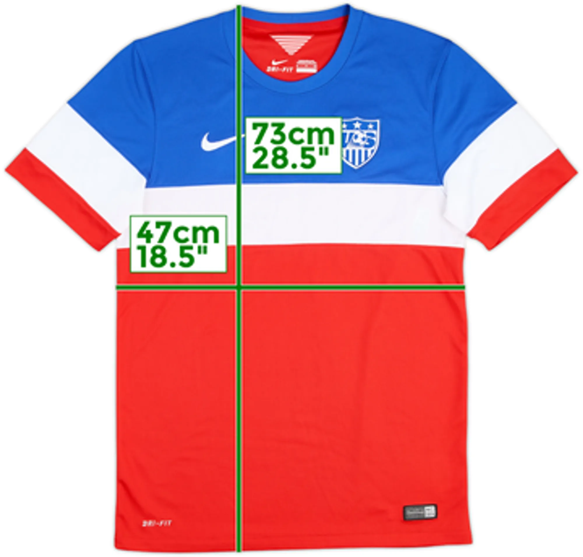 2014-15 USA Away Shirt - 10/10 - (S)