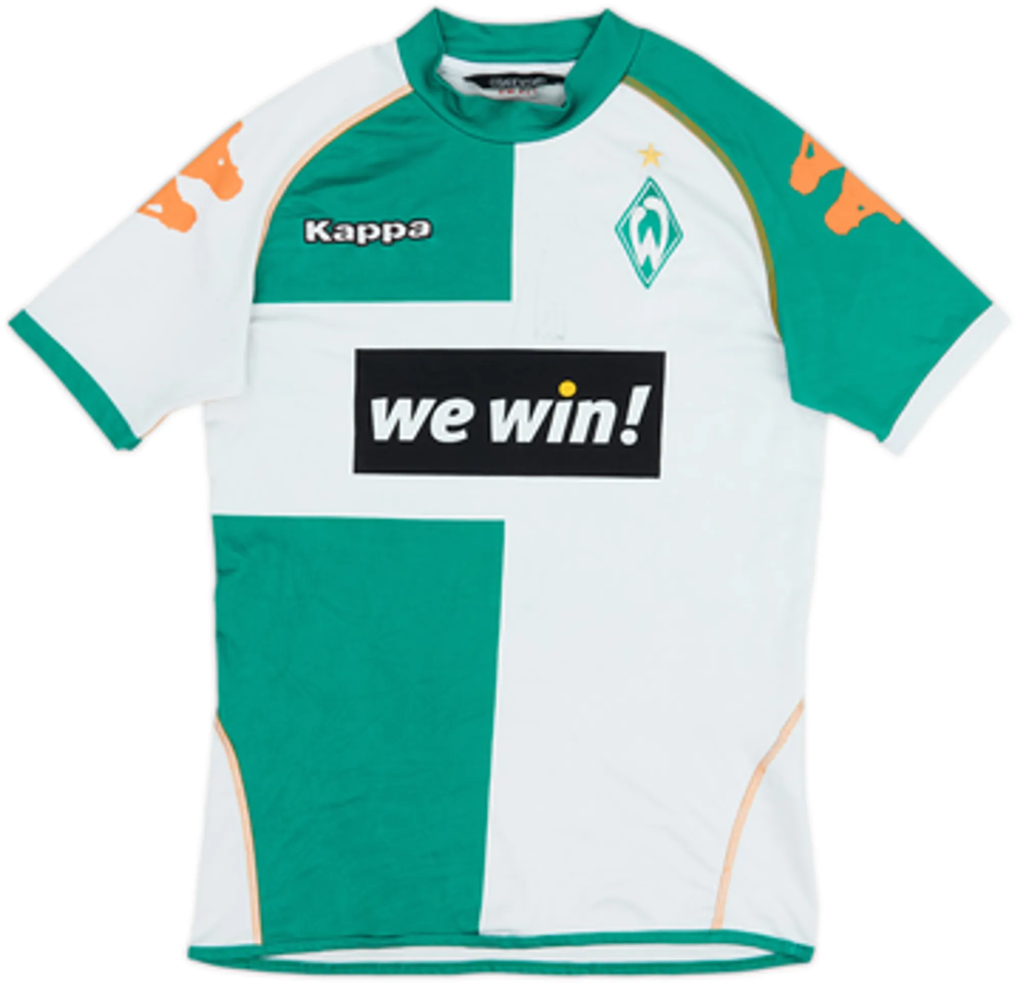 2006-07 Werder Bremen Home Shirt Fritz #8 - 4/10 - (S)