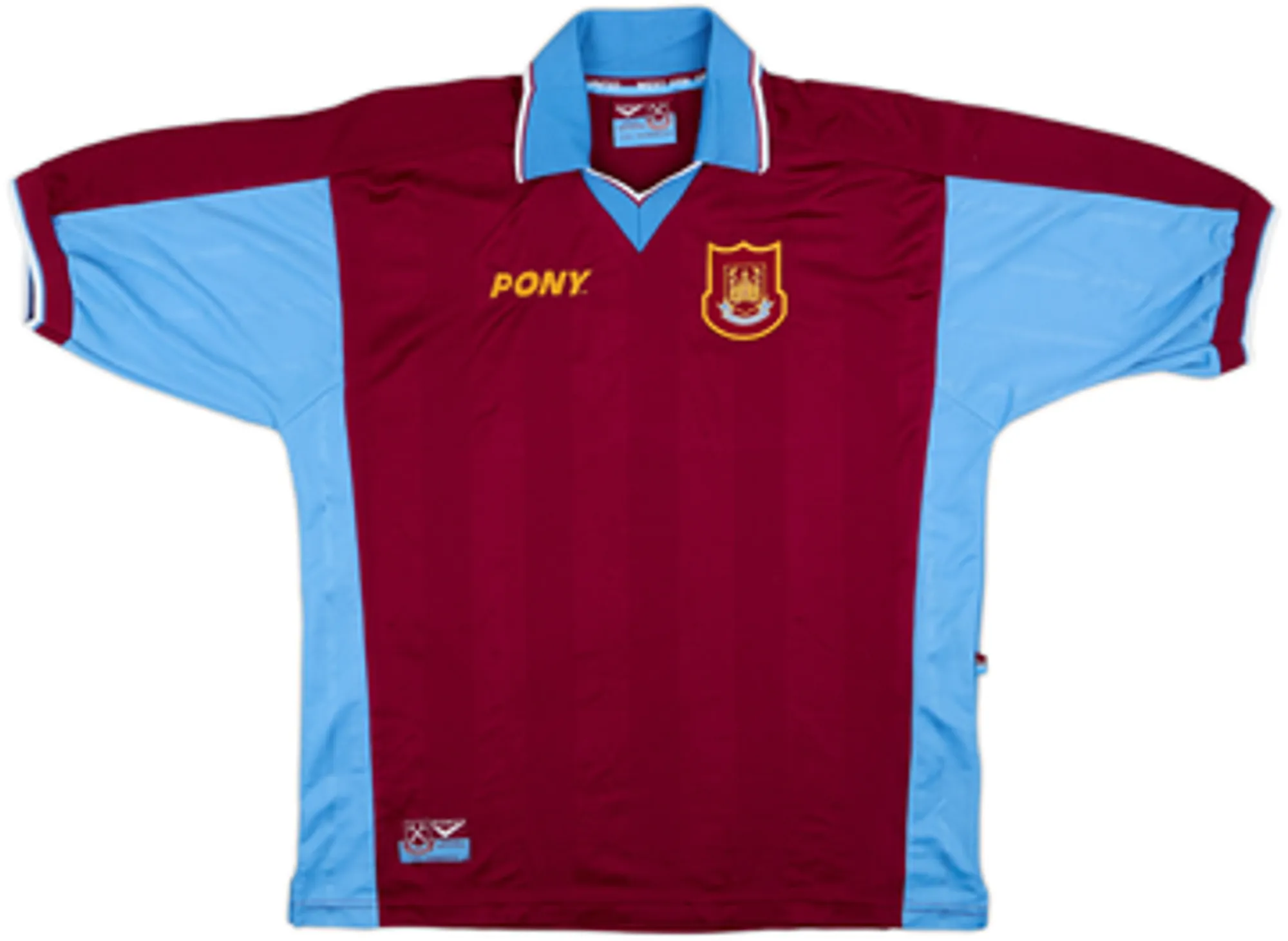 1997-98 West Ham Home Shirt & Shorts - 8/10 - (L)